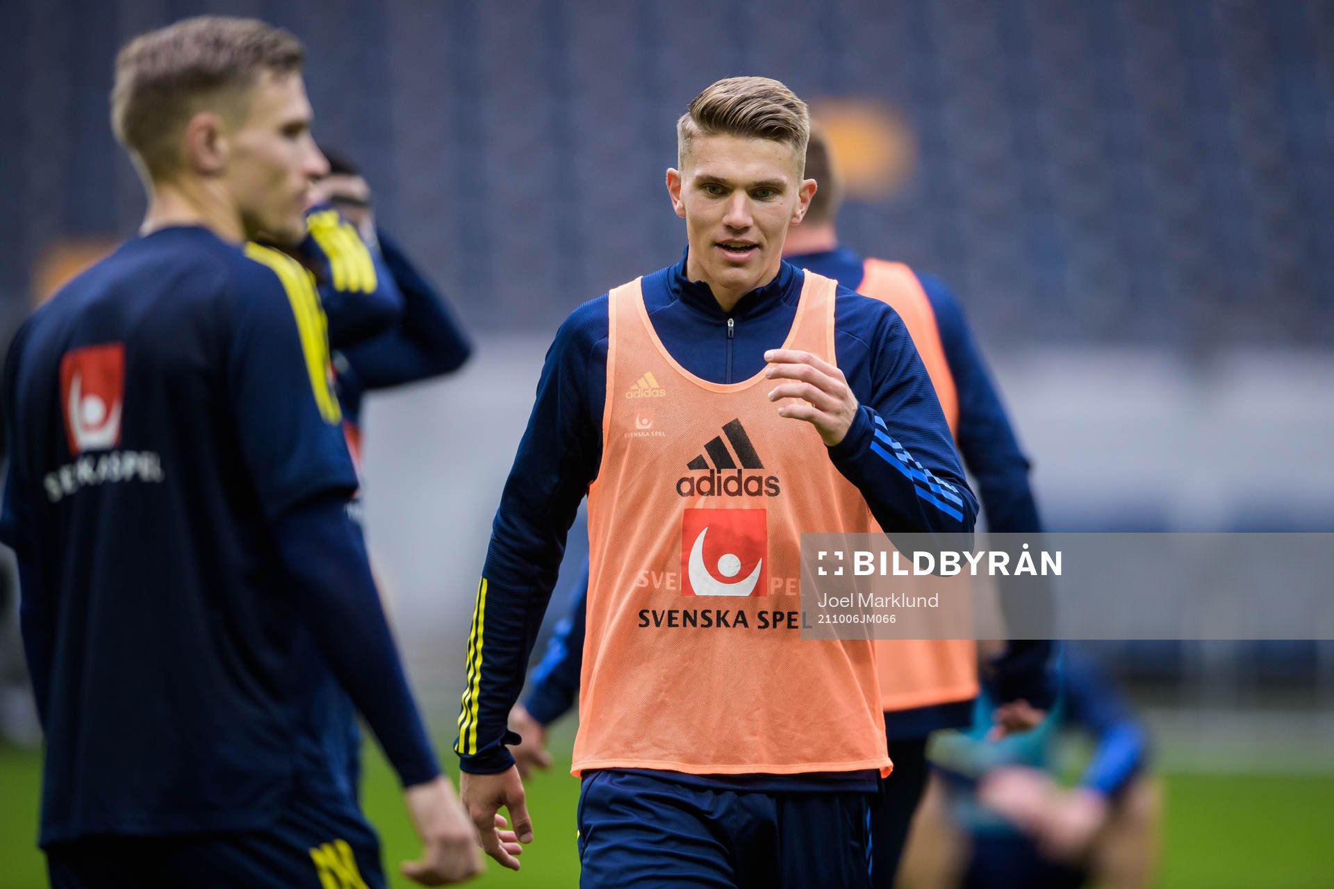 Viktor Gyökeres of the Swedish national football team