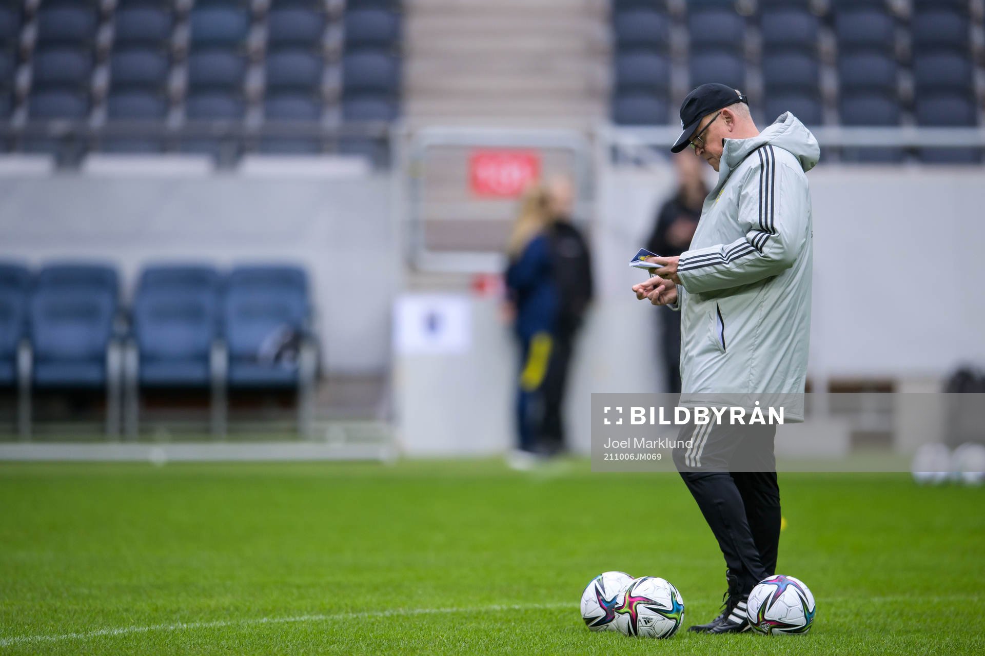Head coach Janne Andersson of the Swedish national football