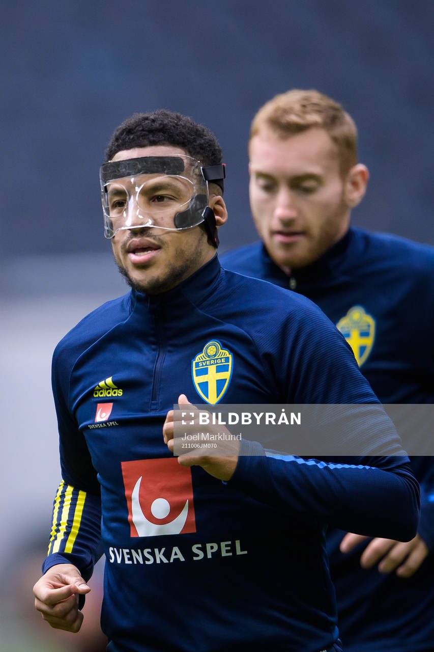Martin Olsson of the Swedish national football team