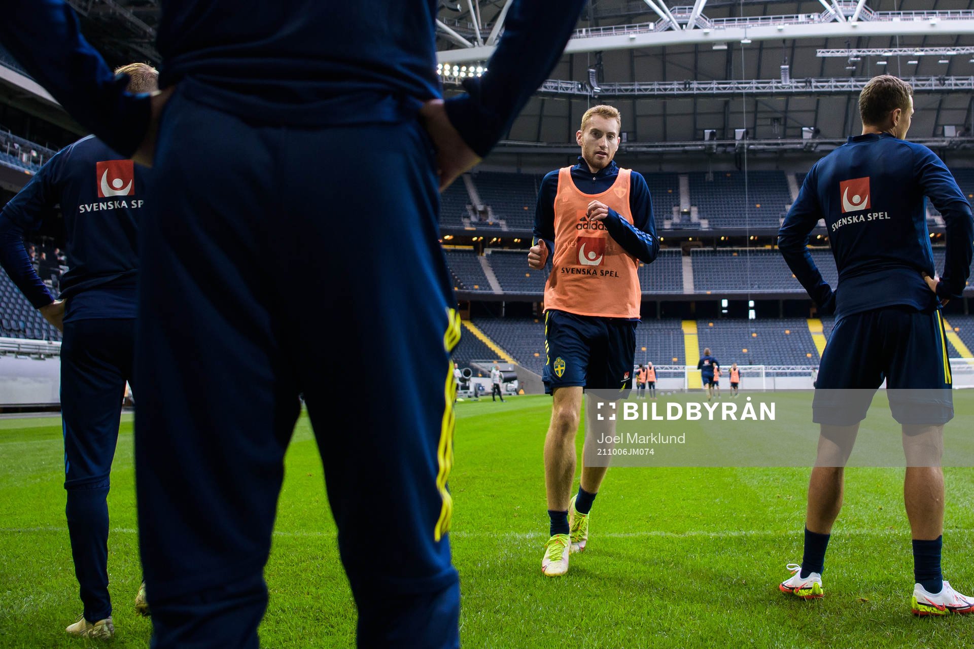 Dejan Kulusevski of the Swedish national football team
