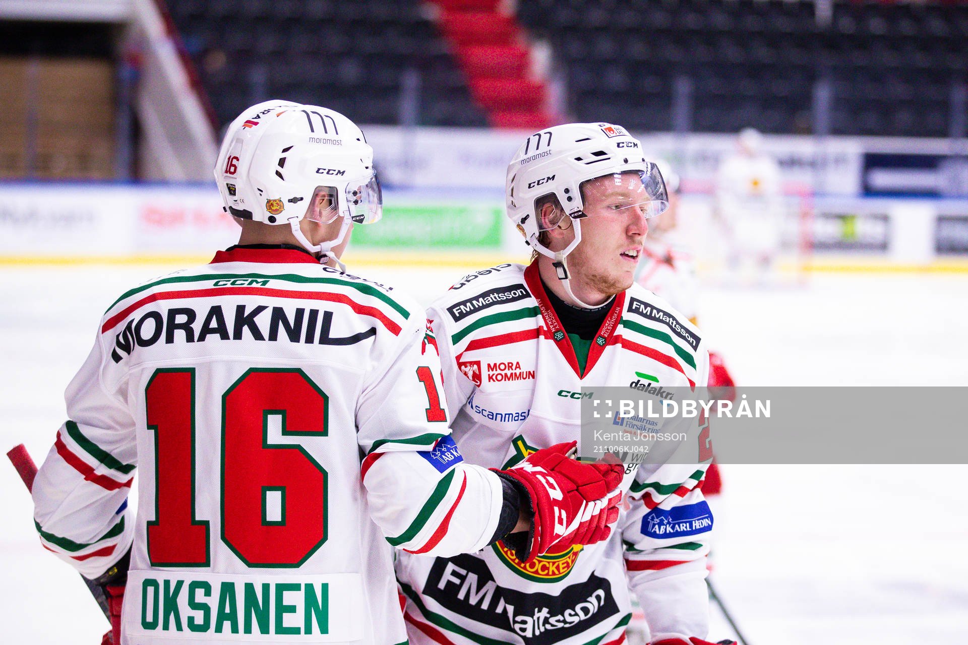 Moras  Emil Oksanen och Isac Andersson