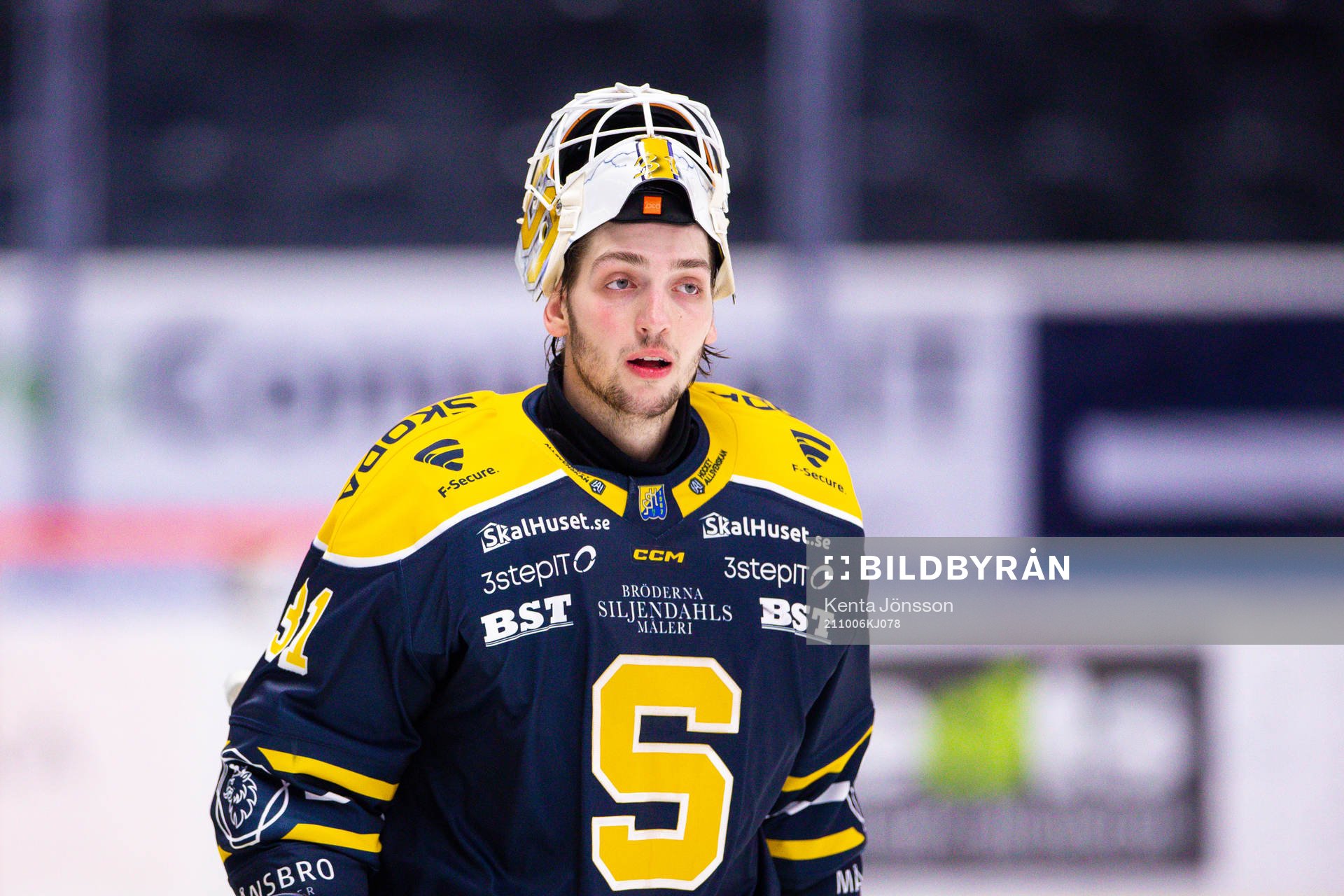 Södertäljes målvakt Nikita Tolopilo