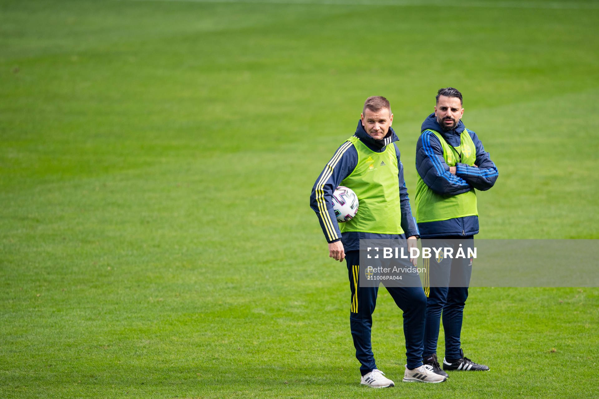 Andreas Pettersson, assistant coach and Poya Asbaghi, head