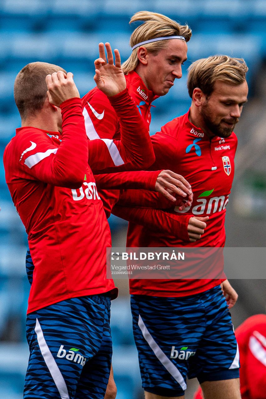Dennis Johnsen and Iver Fossum of the Norwegian national