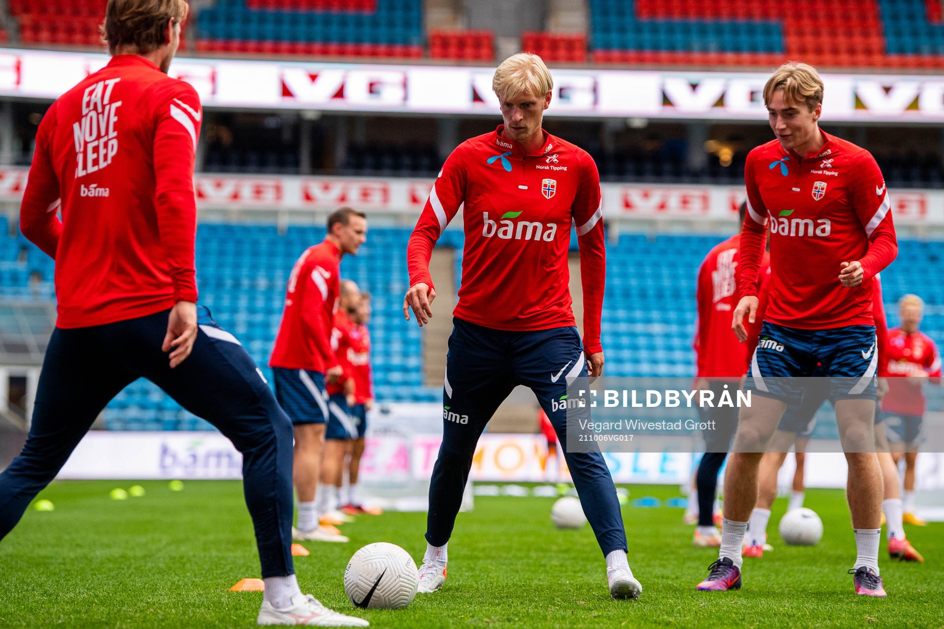 Morten Thorsby of the Norwegian national football team
