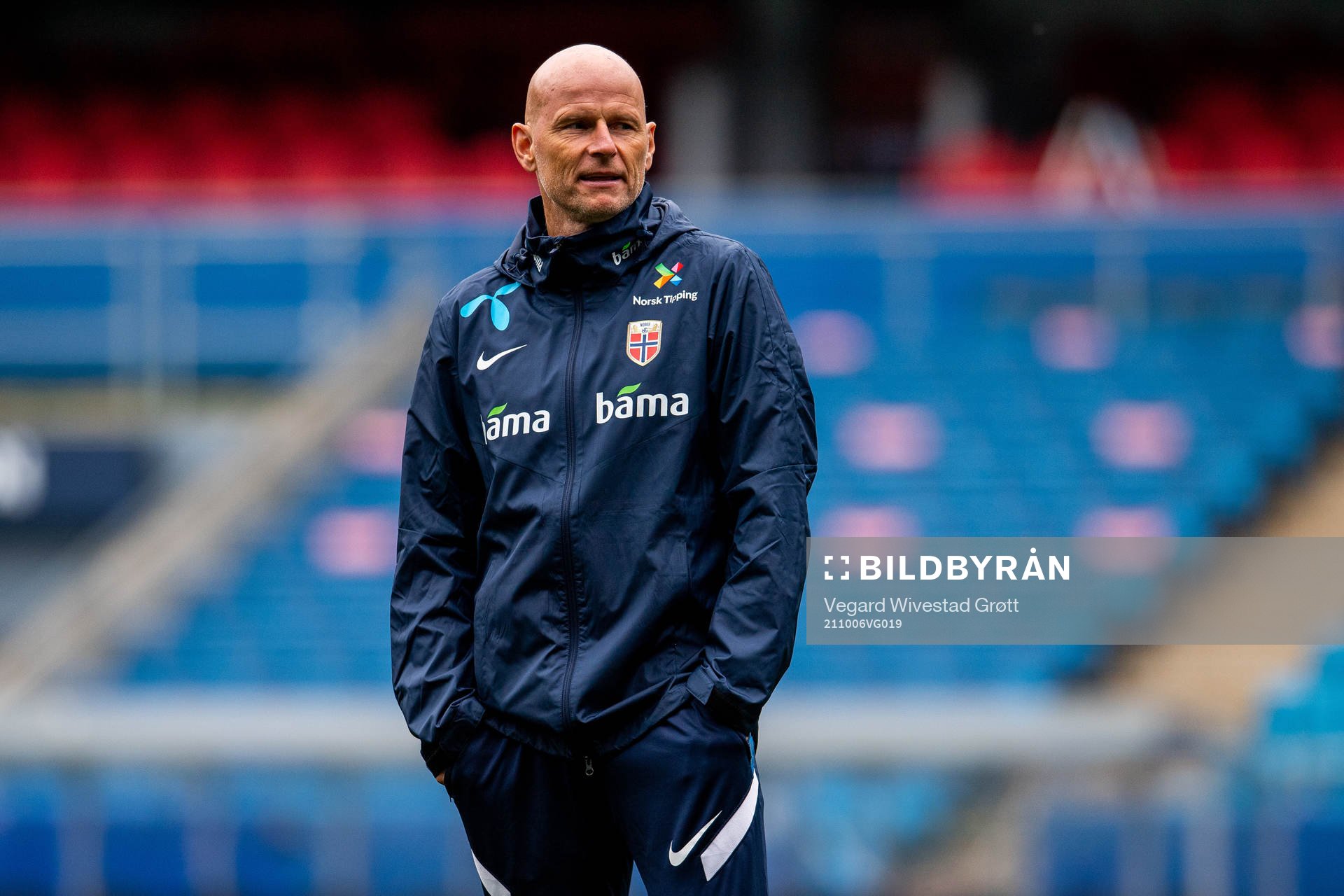 Ståle Solbakken, head coach of the Norwegian national