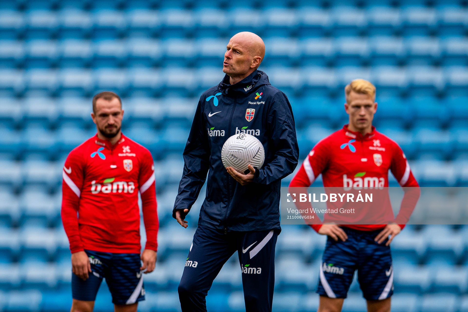 Ståle Solbakken, head coach of the Norwegian national