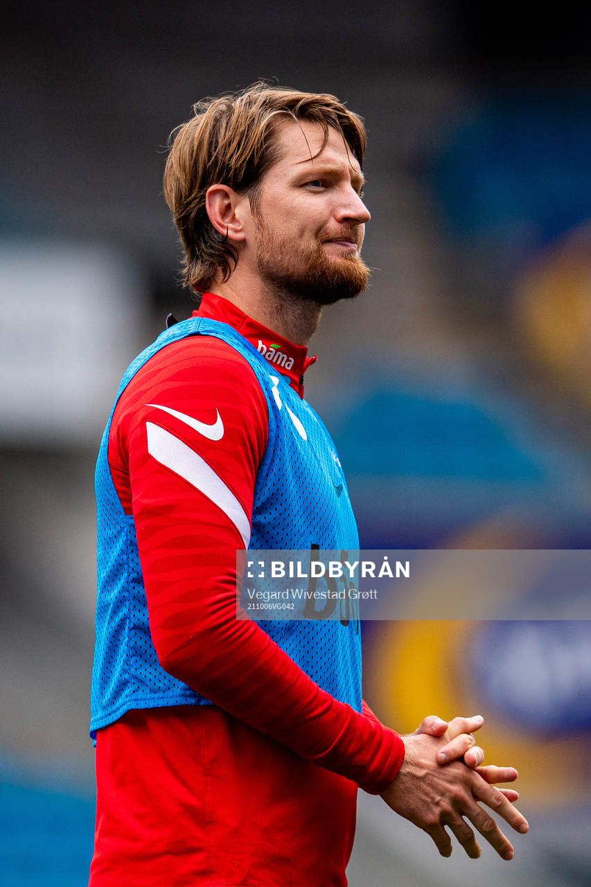 Stefan Strandberg of the Norwegian national football team