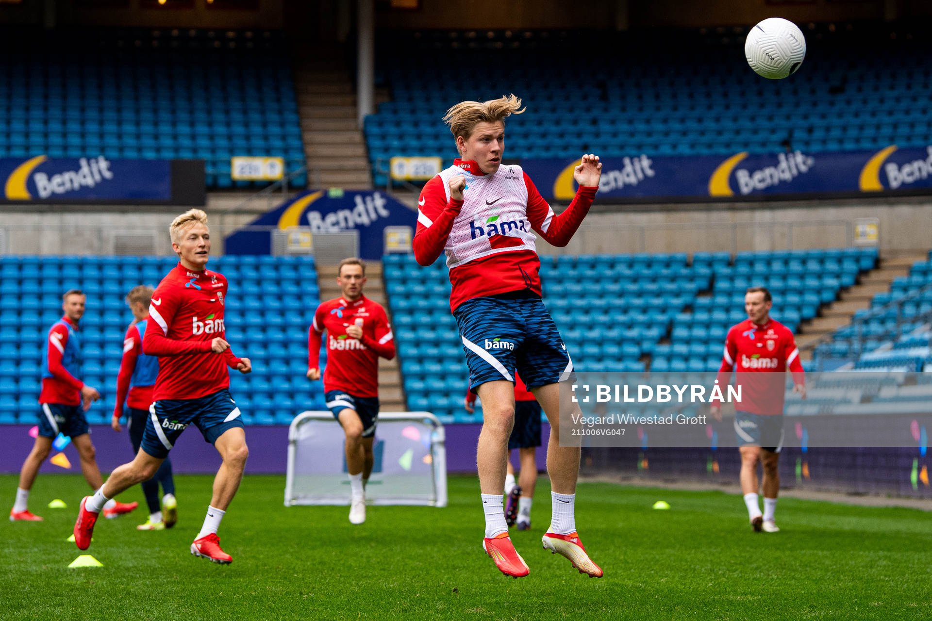 Jens Petter Hauge of the Norwegian national football team