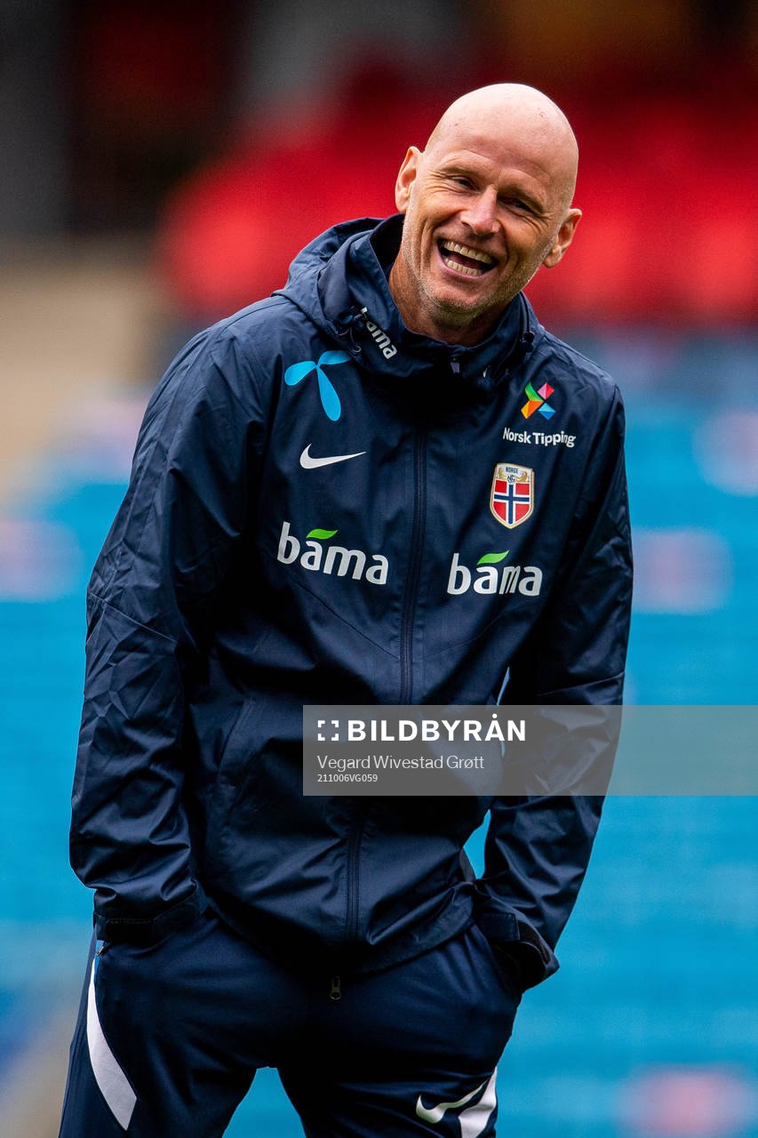Ståle Solbakken, head coach of the Norwegian national