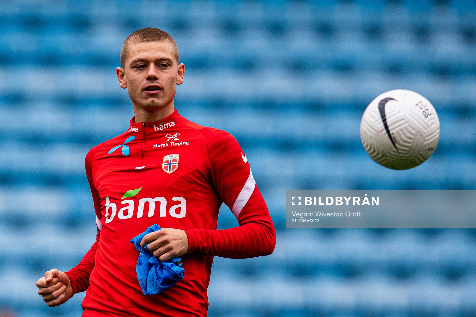 Julian Ryerson of the Norwegian national football team