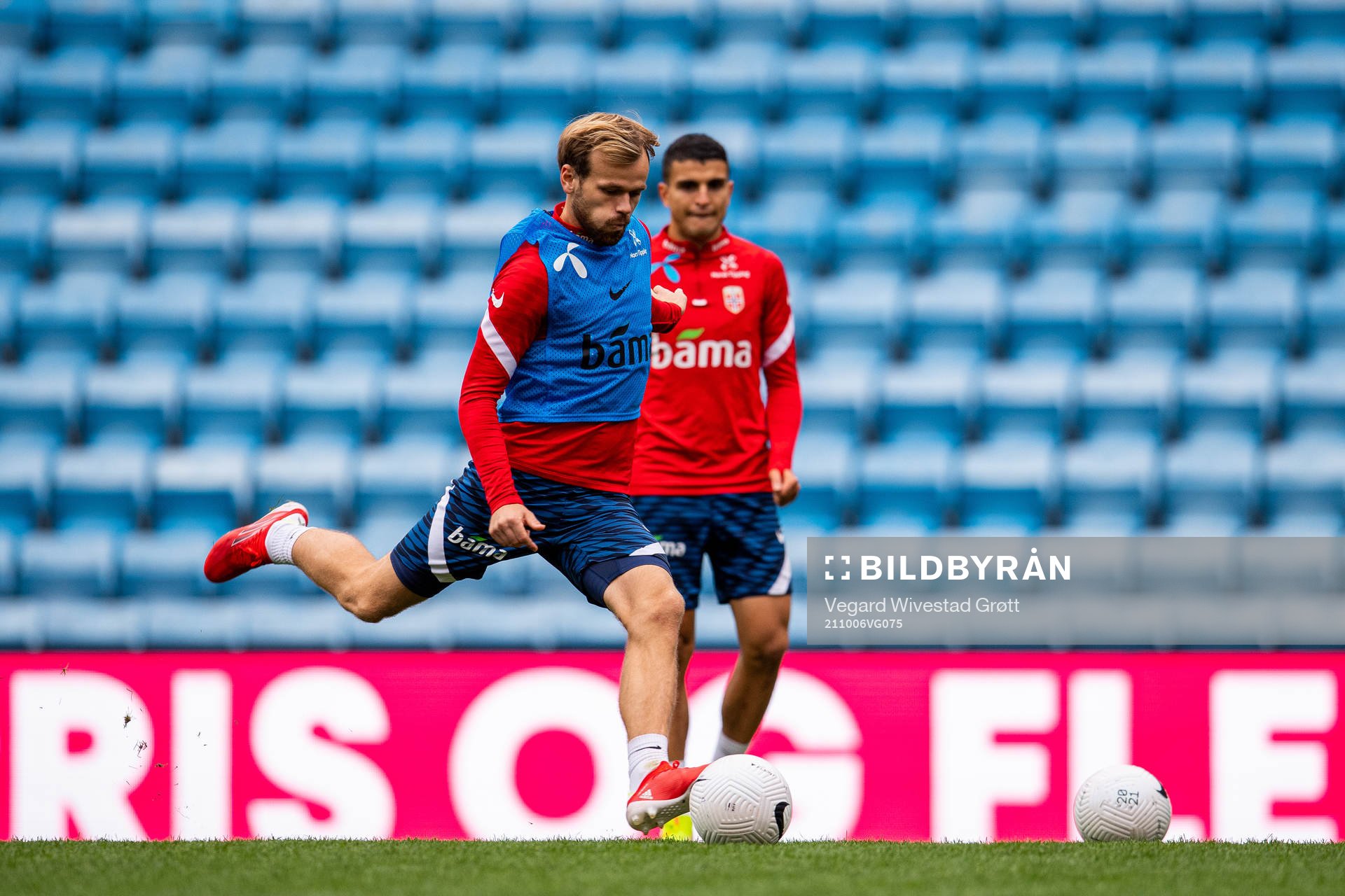 Iver Fossum of the Norwegian national football team