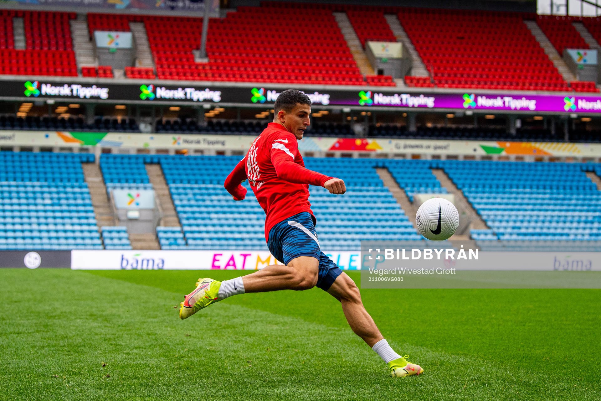 Mohamed Elyounoussi of the Norwegian national football team