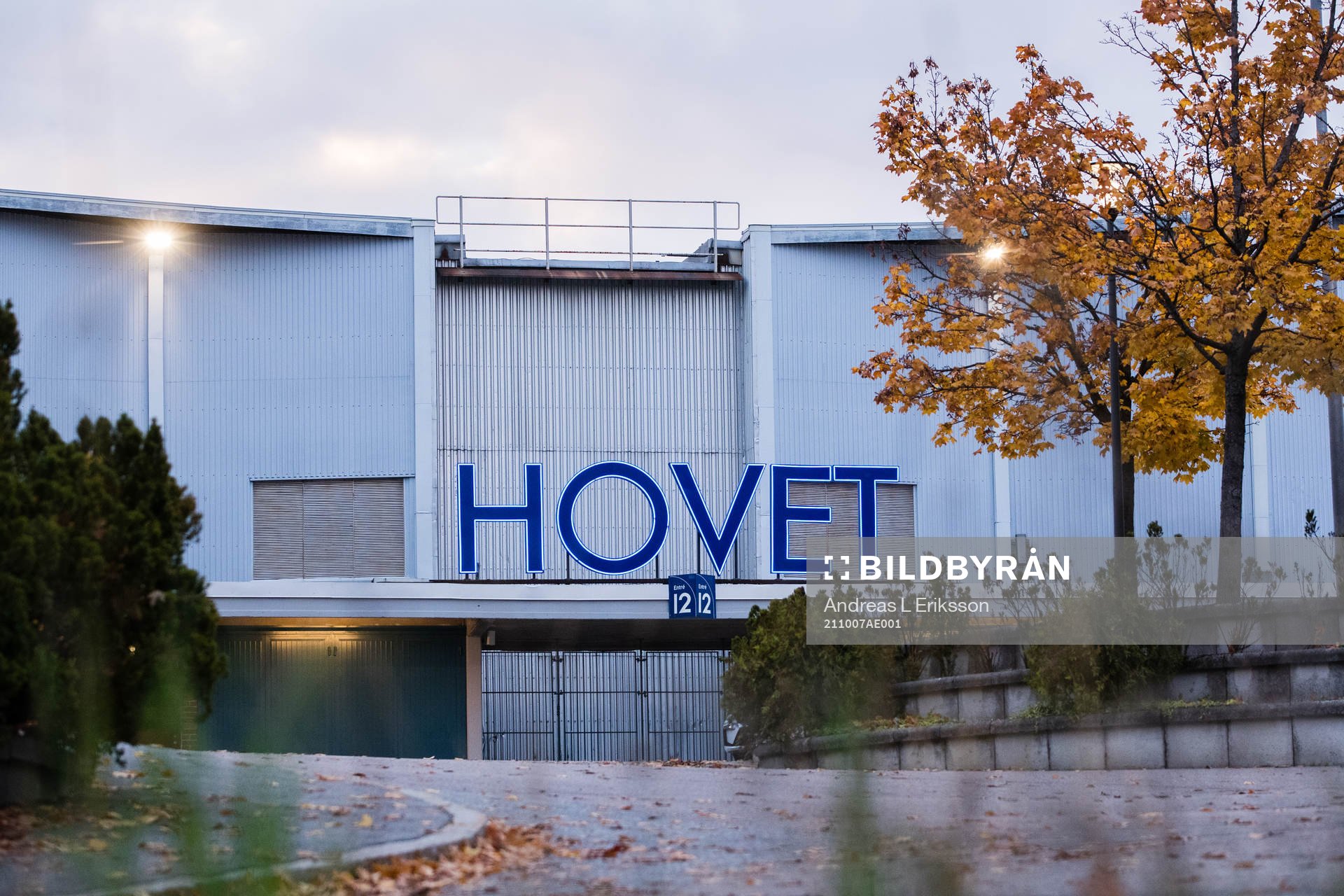 Hovet innan ishockeymatchen i SHL mellan Djurgården och
