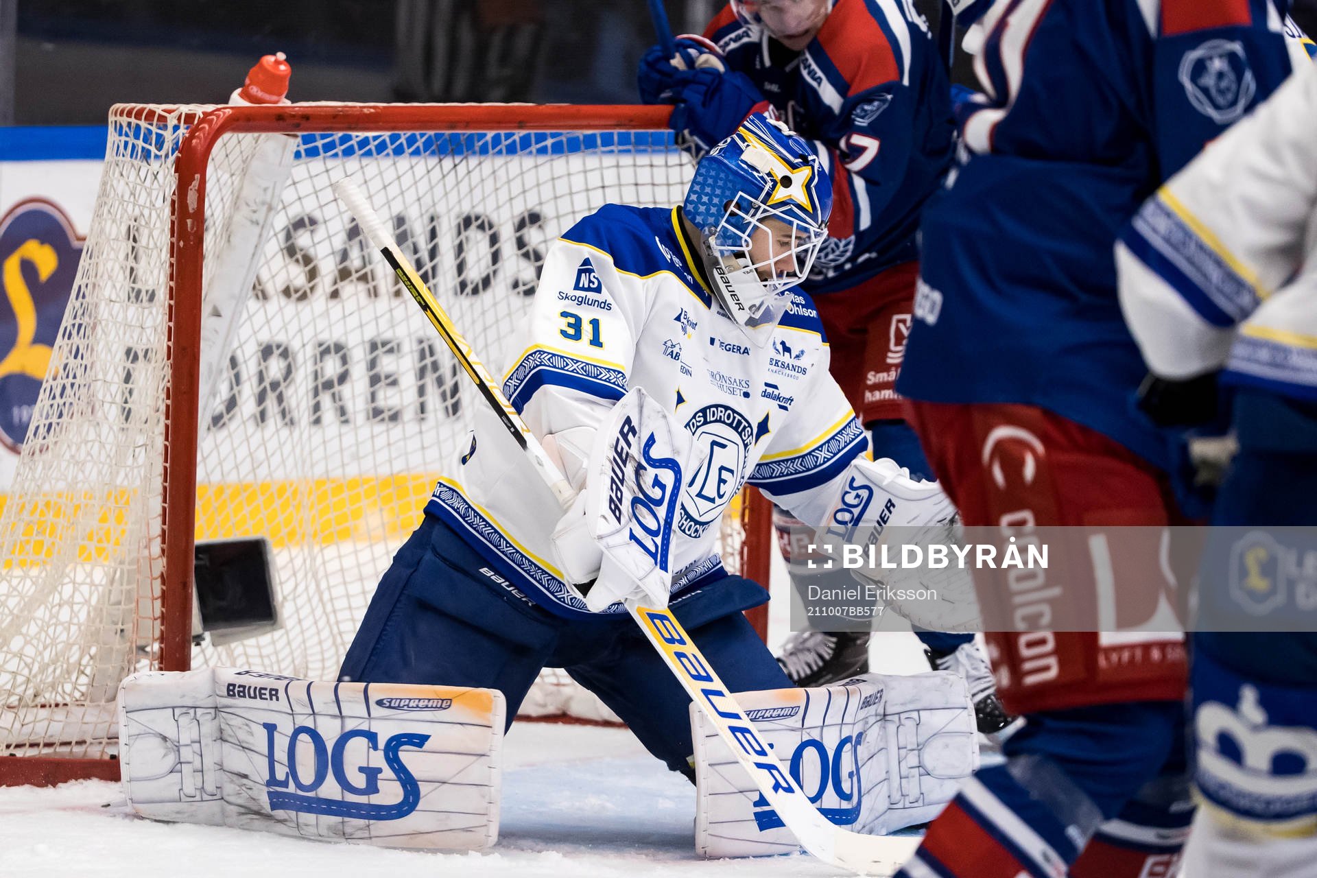 Leksands målvakt Kasimir Kaskisuo