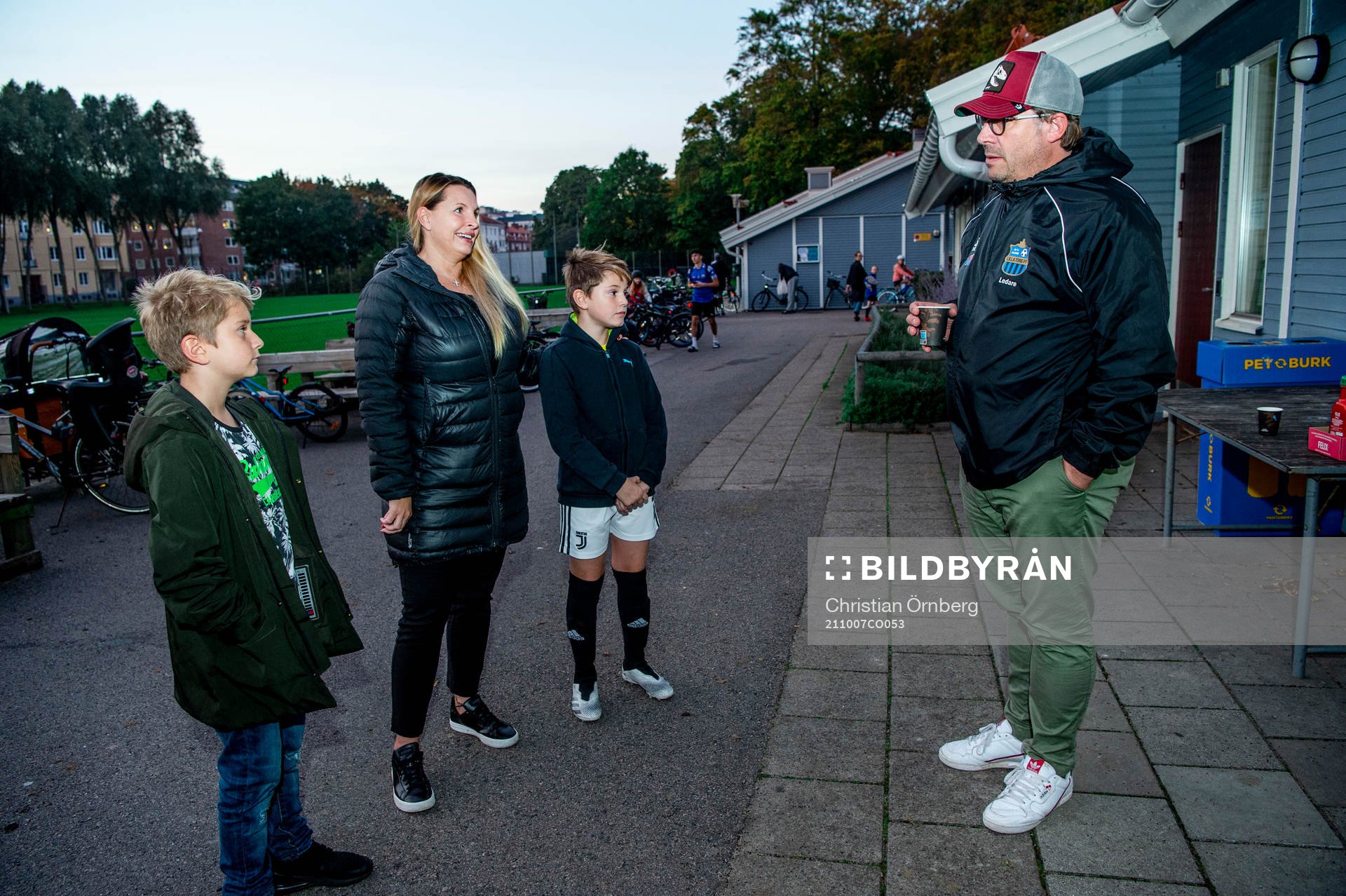 Terje Persson ordförande i Lilla Torg med Linda Glasnovic
