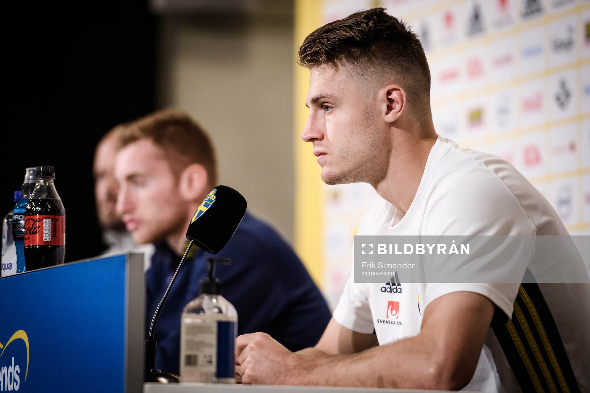Mattias Svanberg of the Swedish national football team