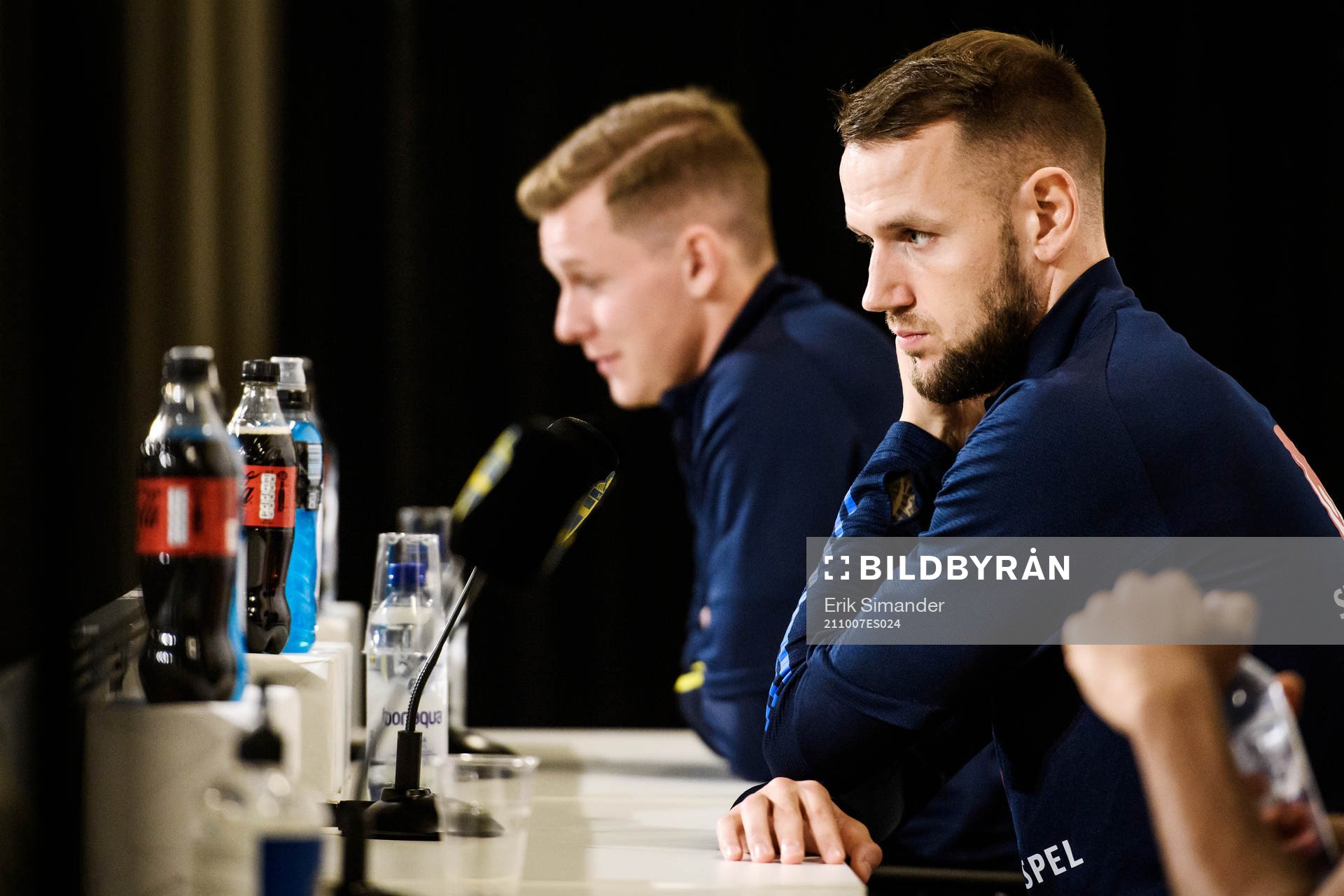 Alexander Milosevic of the Swedish national football team