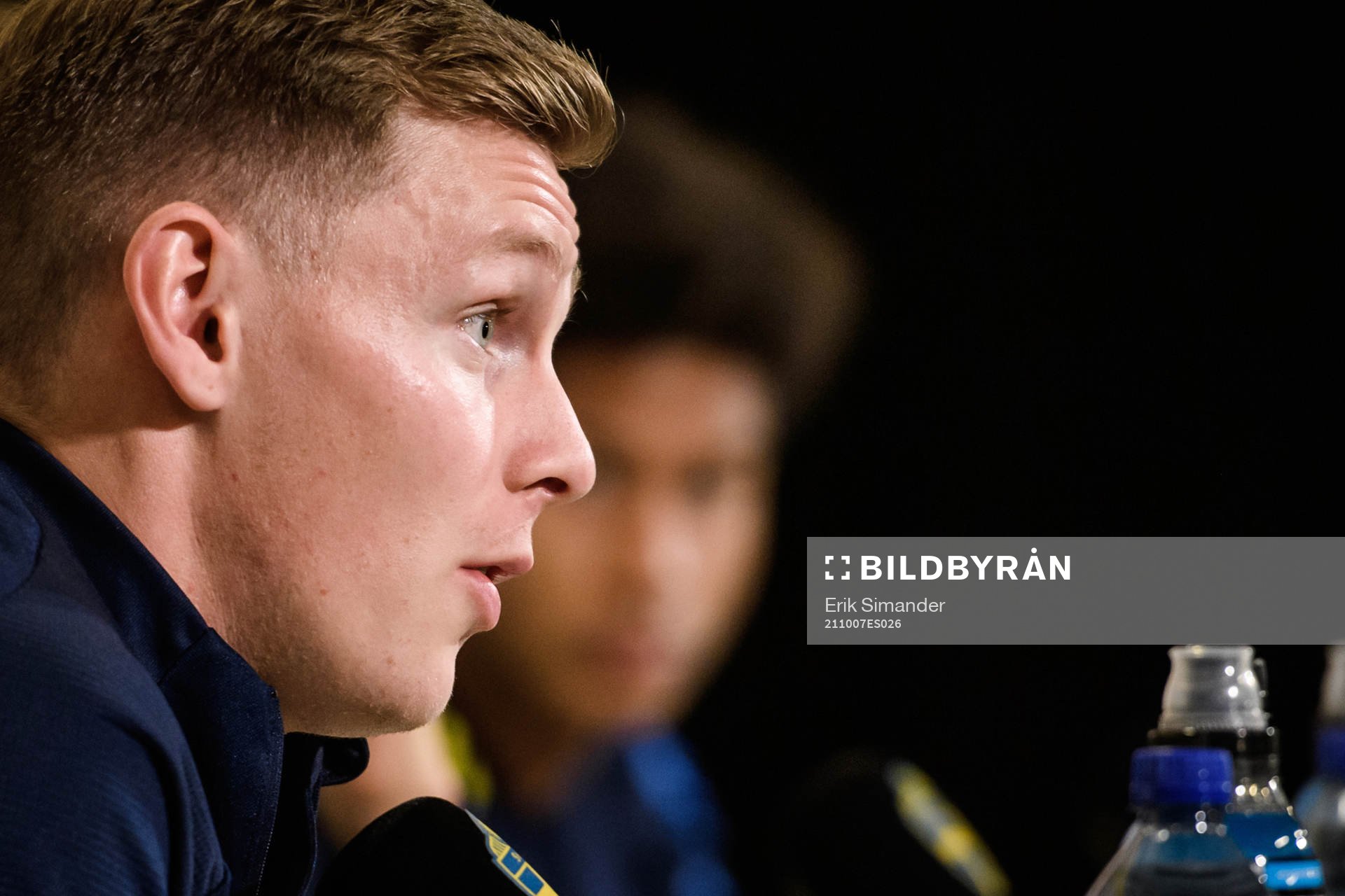 Emil Krafth of the Swedish national football team