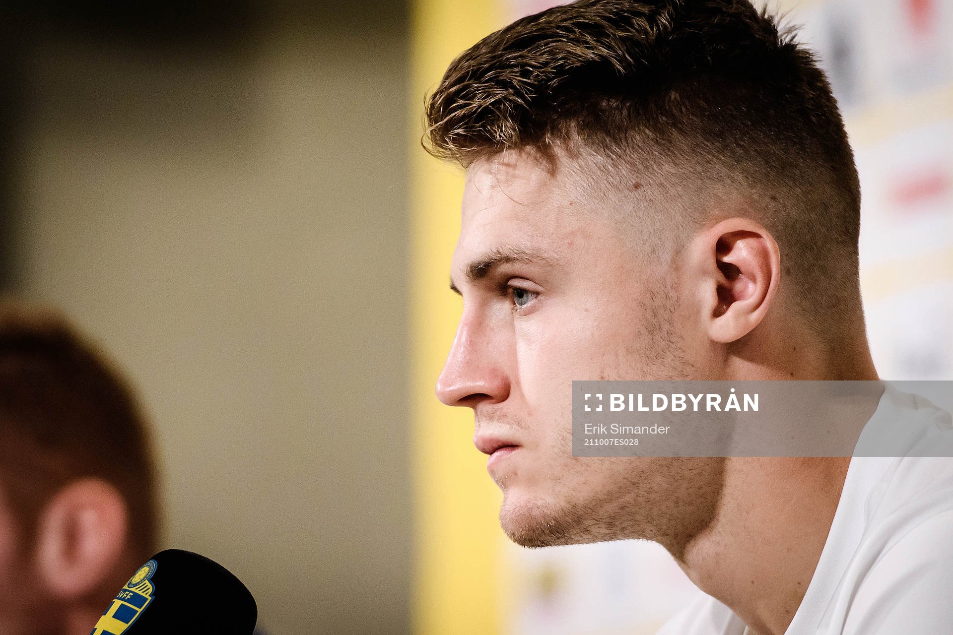 Mattias Svanberg of the Swedish national football team