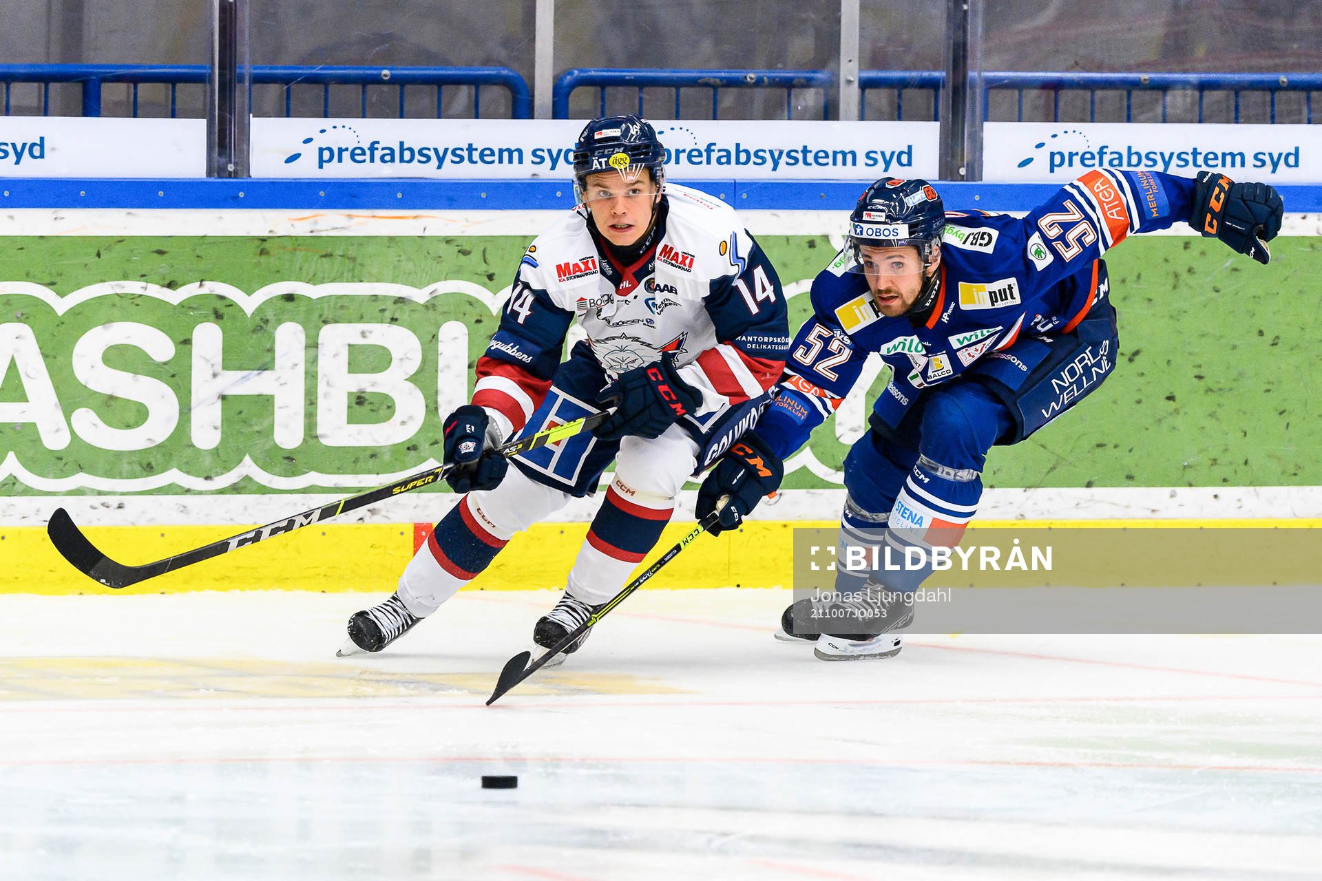 Linköpings Arvid Costmar och Växjös Arvid Lundberg