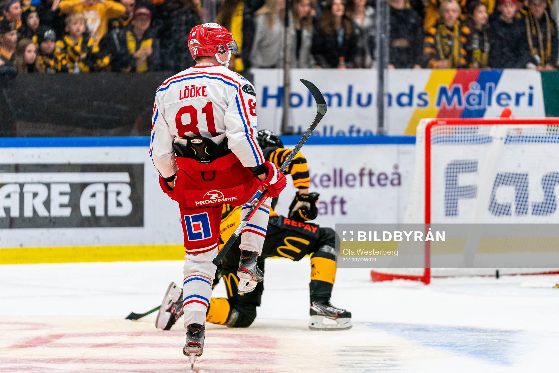 Timrås Jens Lööke jublar