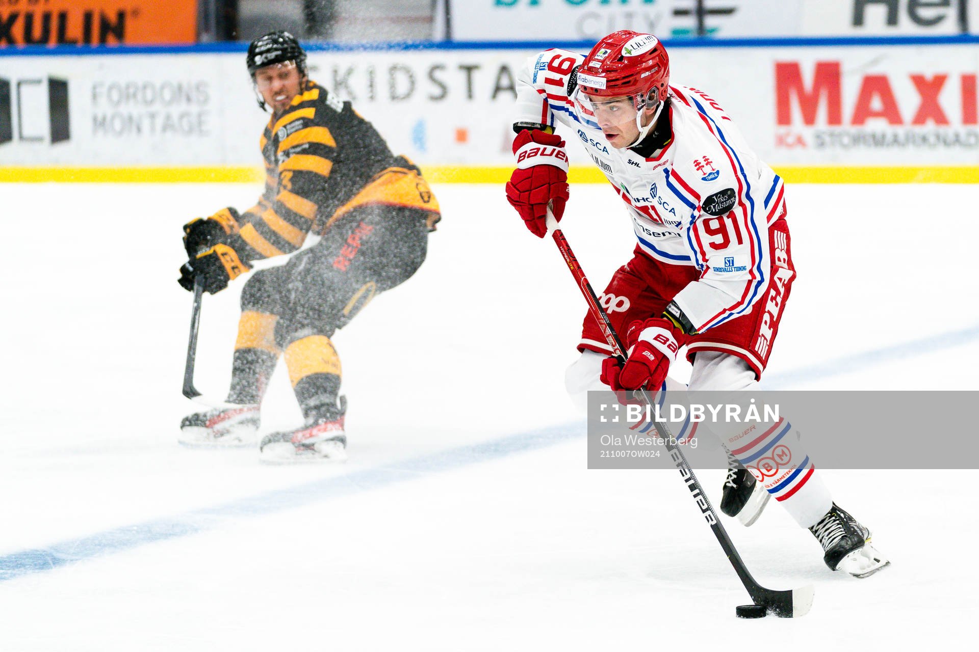 Skellefteås Michael Kapla och Timrås Viktor Lodin