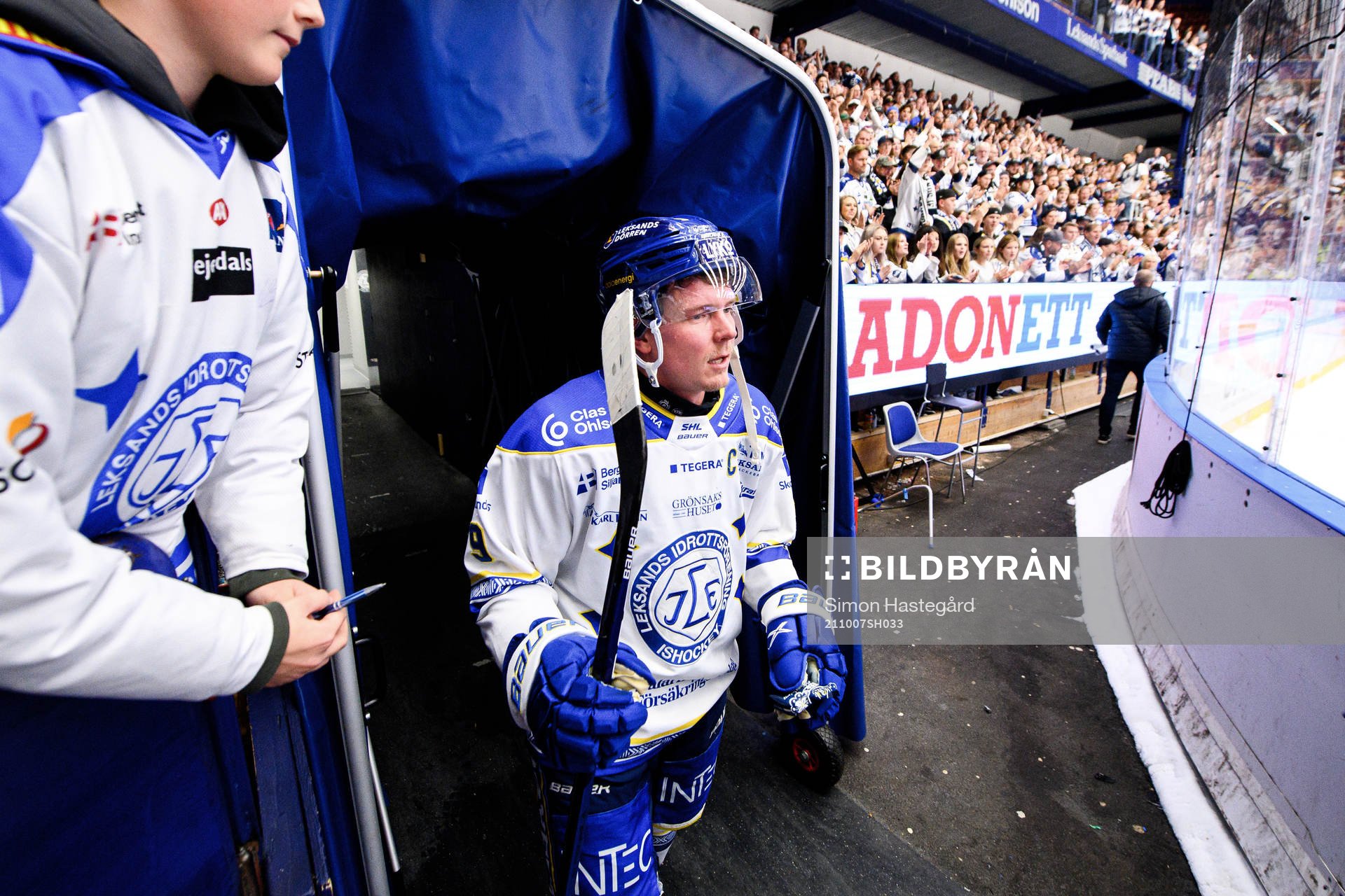 Leksands Patrik Zackrisson utsedd till matchens krigare