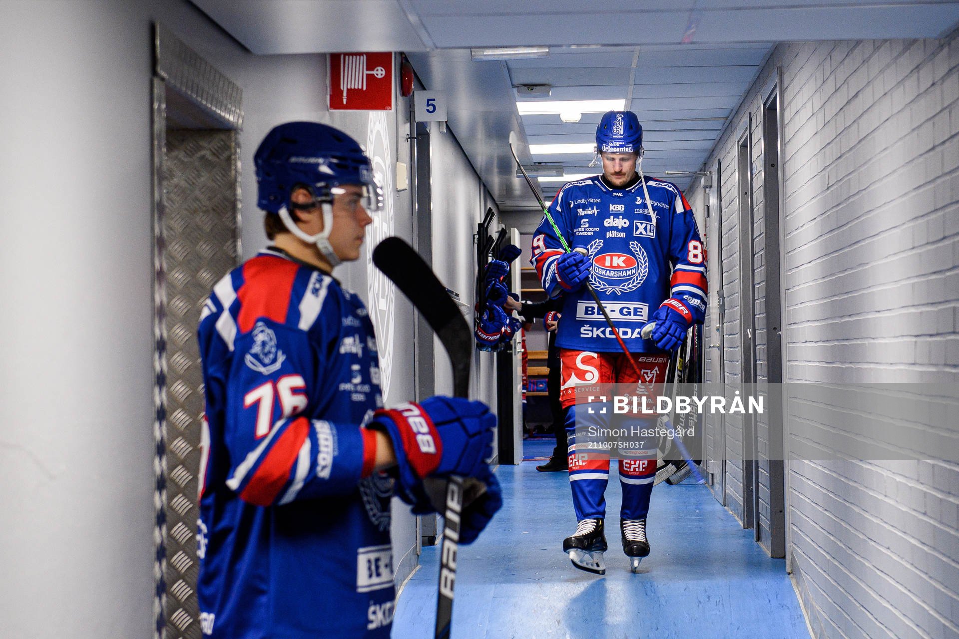 Oskarshamns Emil Martinsen Lilleberg och Patrik Karlkvist
