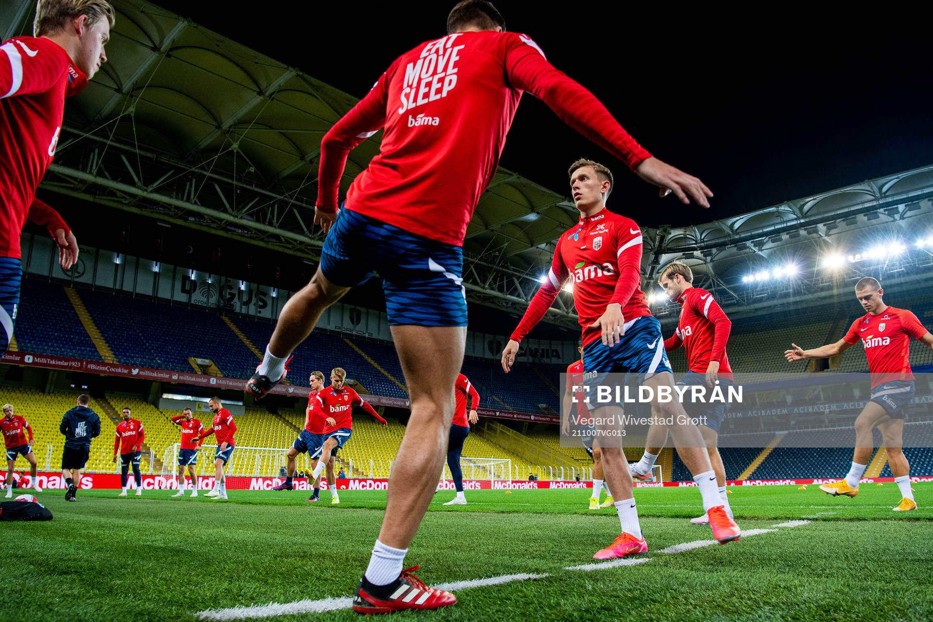 Marcus Holmgren Pedersen of the Norwegian national football