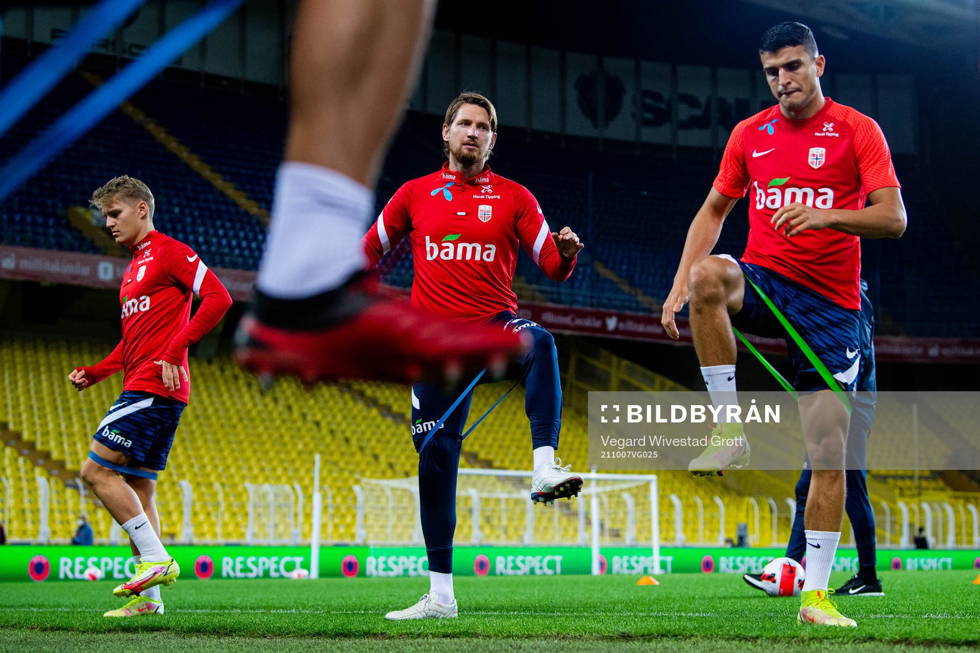 Martin Ødegaard, Stefan Strandberg and Mohamed Elyounoussi