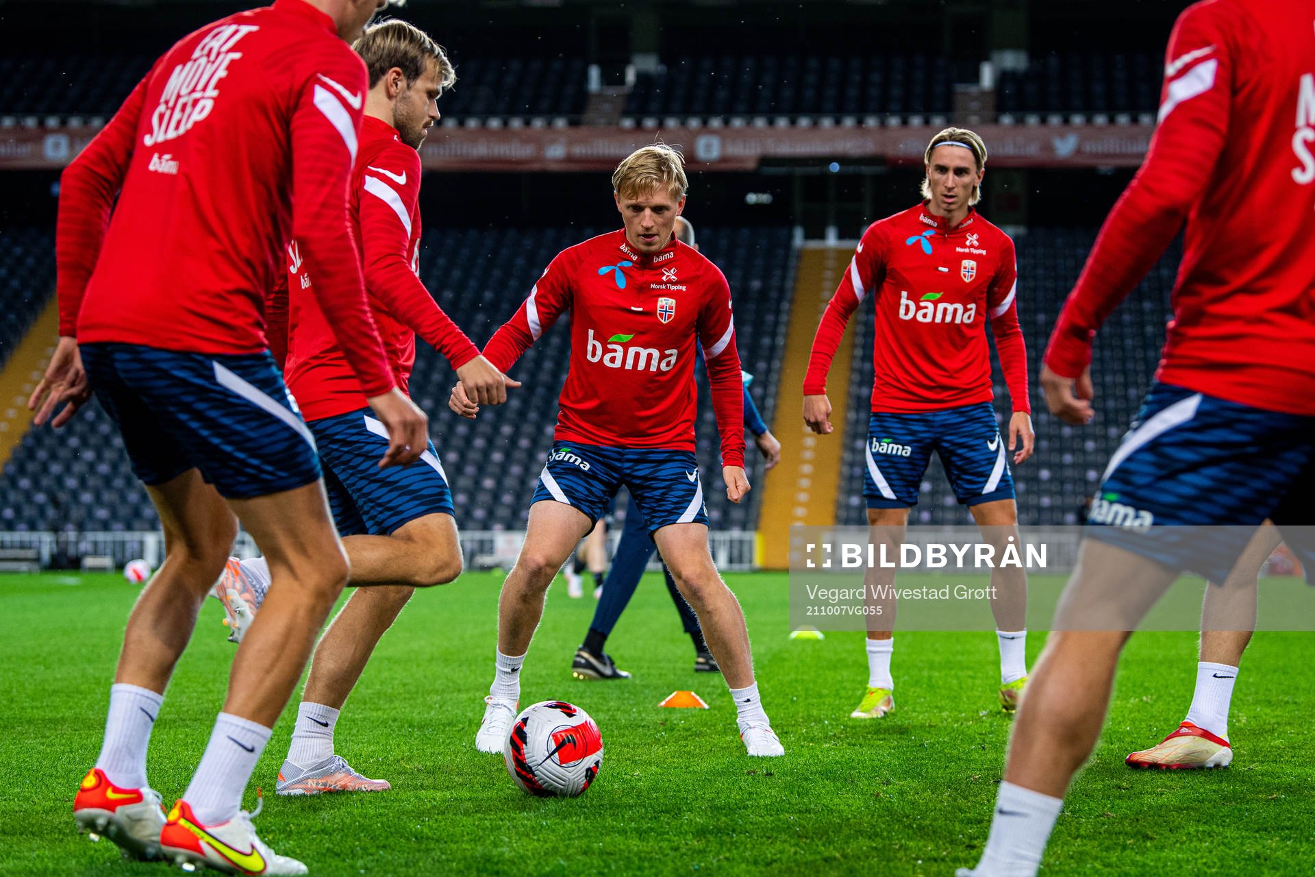 Iver Fossum, Mats Møller Dæhli and Dennis Johnsen of the