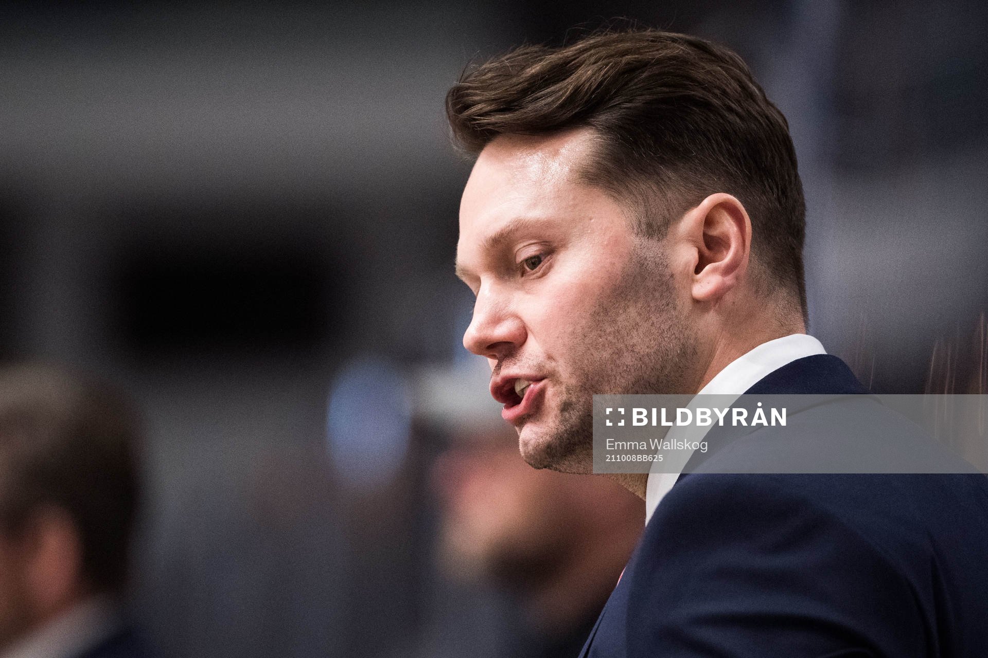 Västerviks tränare Martin Gudmundsson