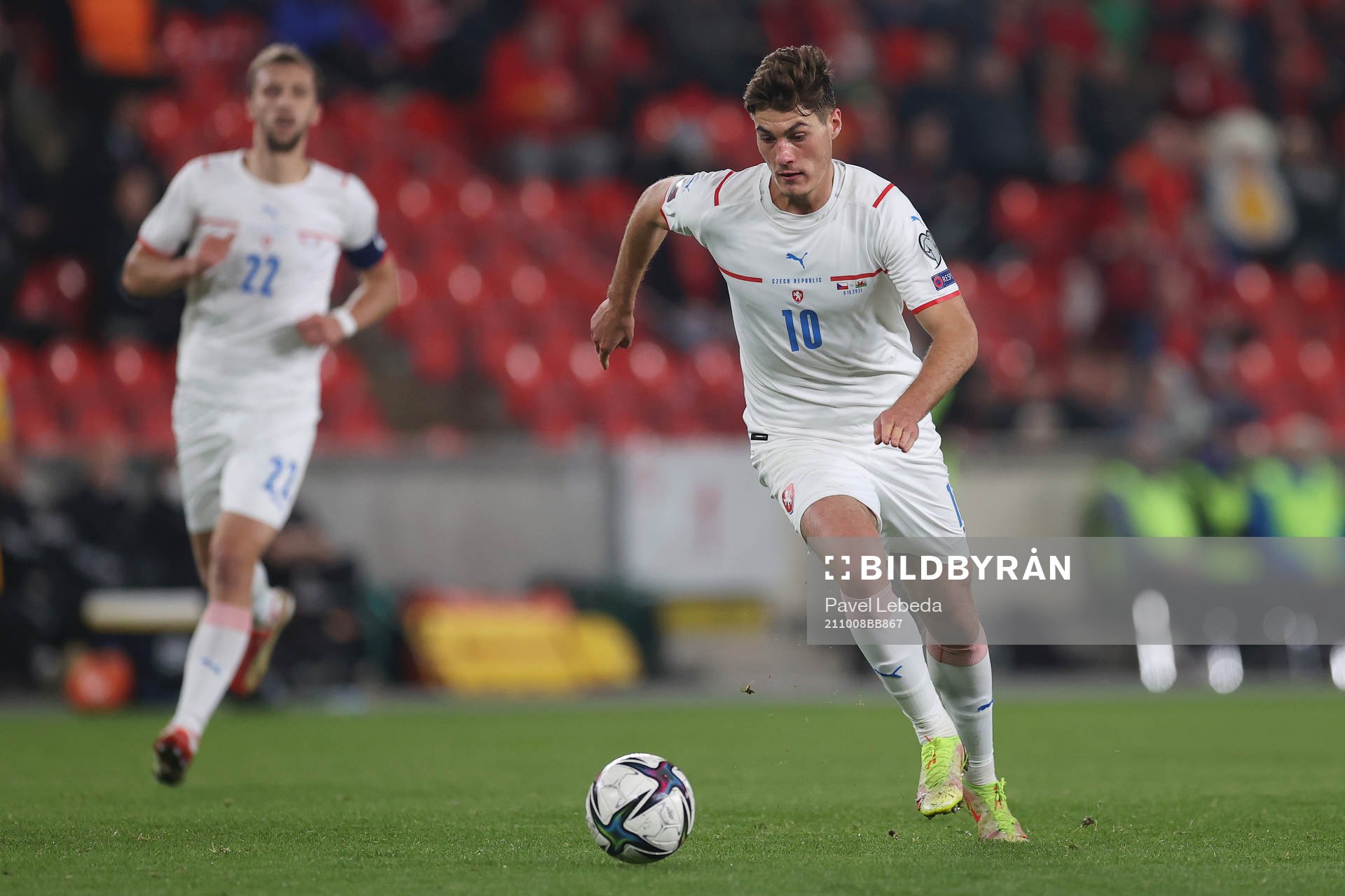 Patrik Schick of Czech Republic is seen