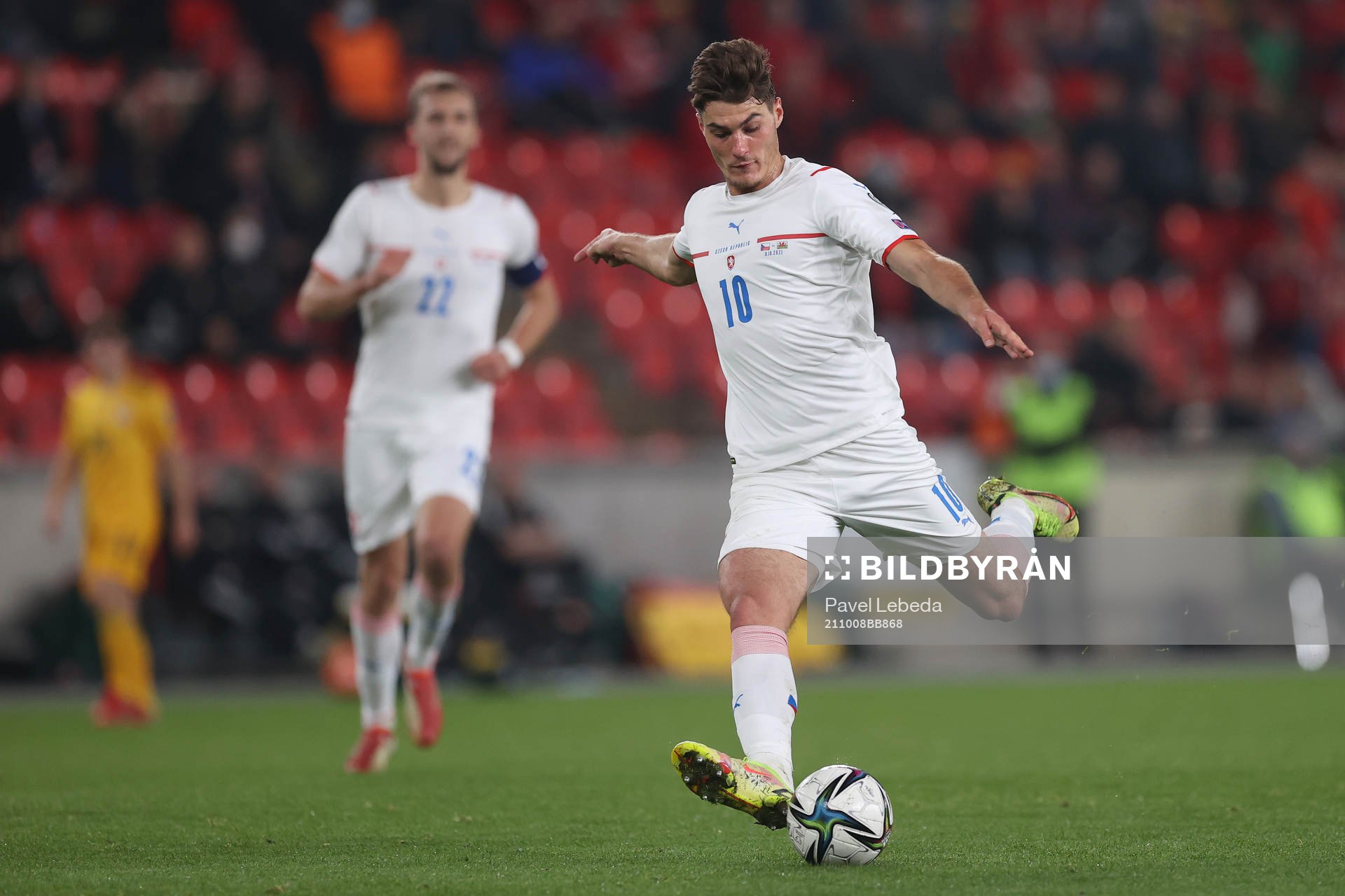 Patrik Schick of Czech Republic is seen