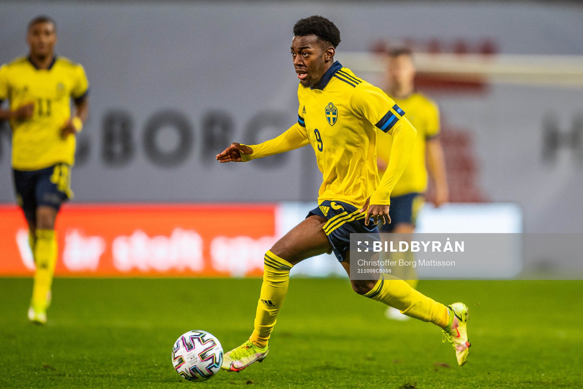 Anthony Elanga of Sweden