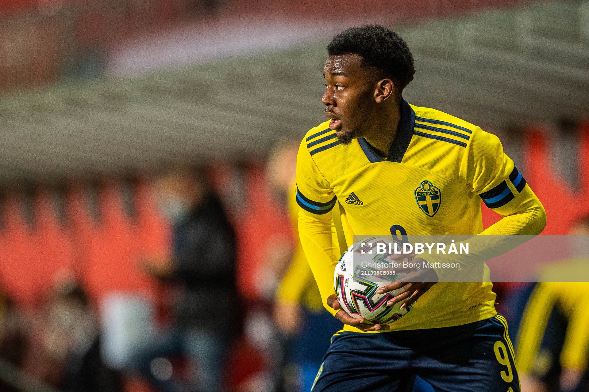 Anthony Elanga of Sweden