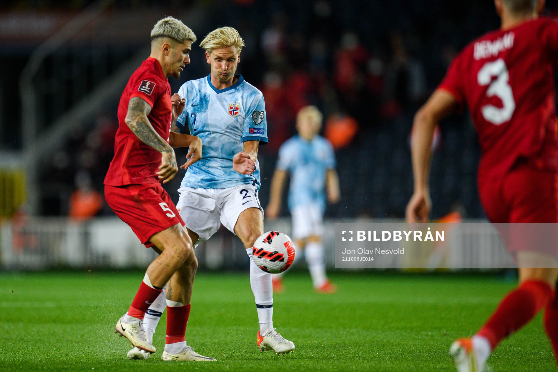 Berat Özdemir of Turkey and Morten Thorsby of Norway