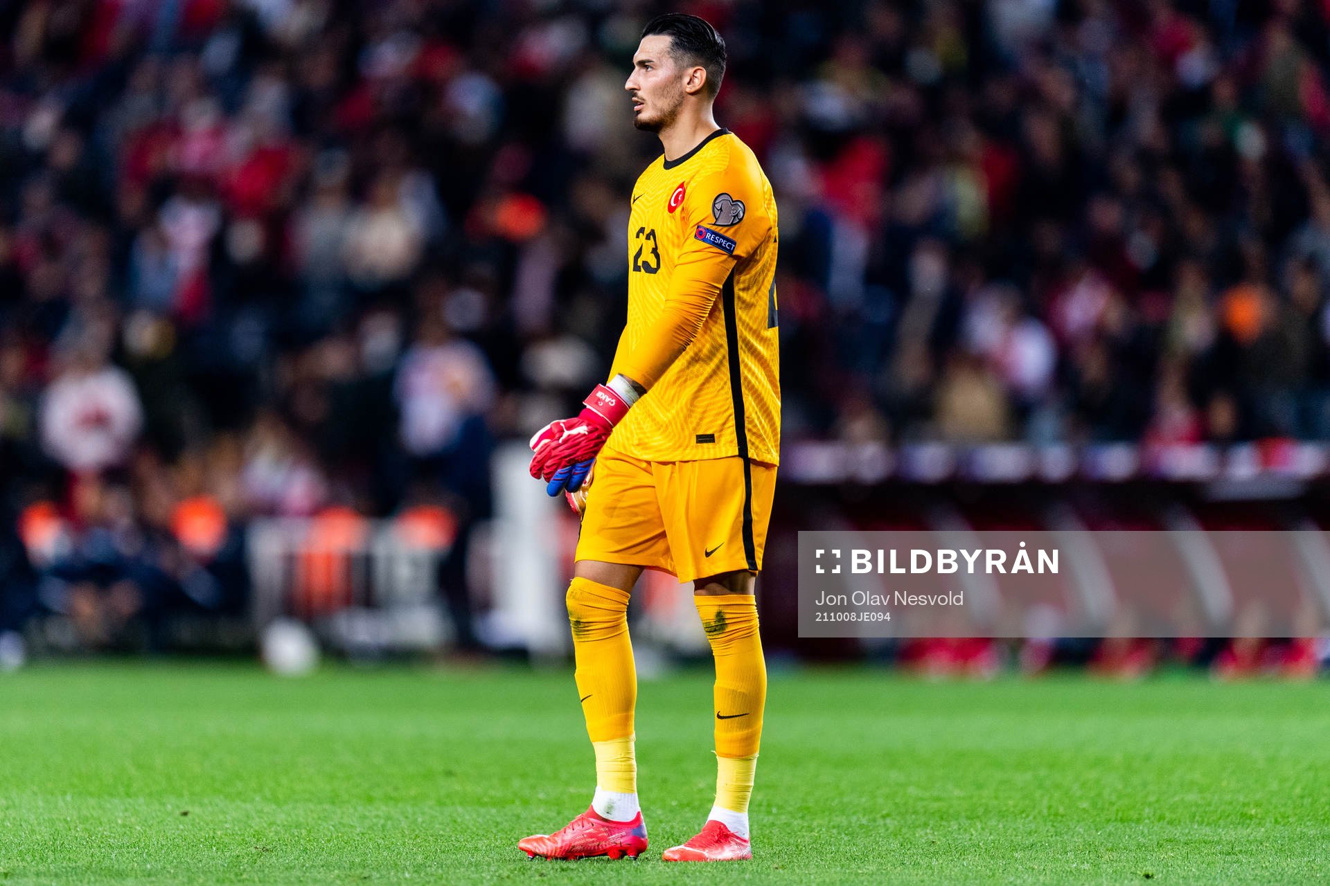Goalkeeper Ugurcan Cakir of Turkey