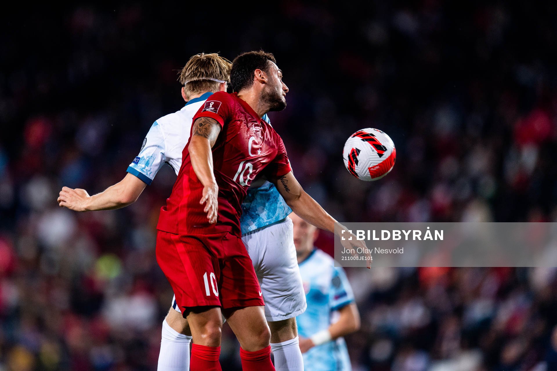 Hakan Calhanoglu of Turkey