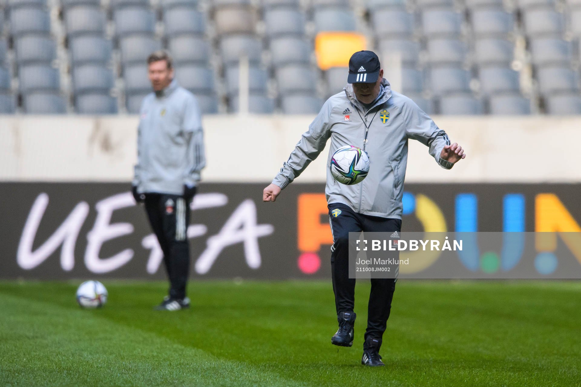Head coach Janne Andersson of the Swedish national football
