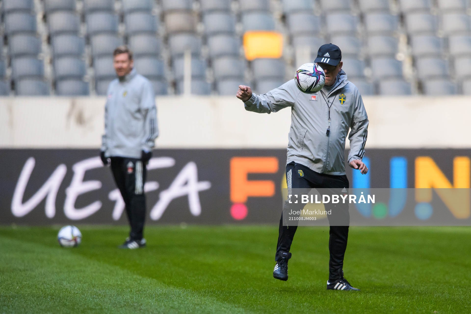 Head coach Janne Andersson of the Swedish national football