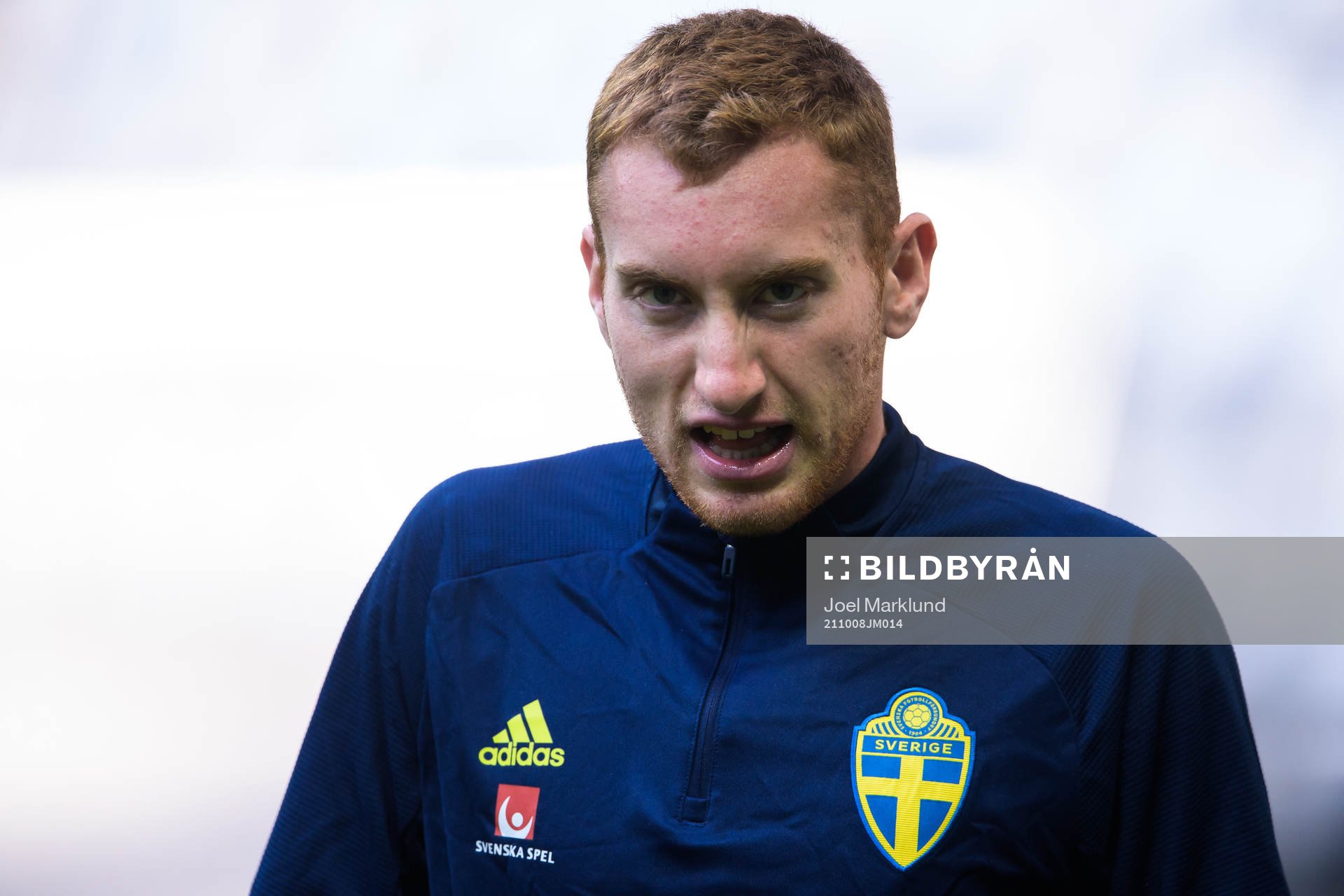 Dejan Kulusevski of the Swedish national football team
