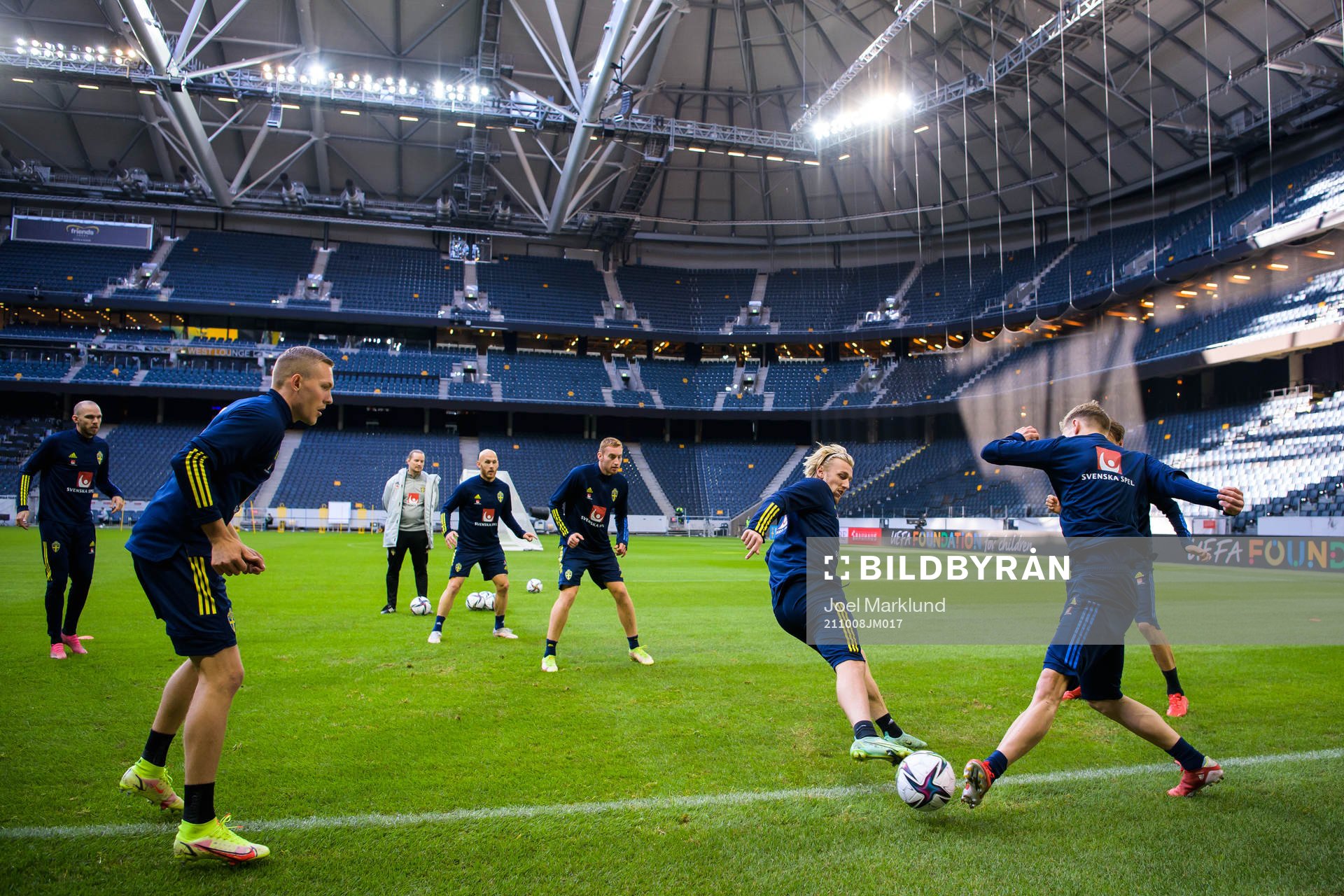 Marcus Danielson, Ludwig Augustinsson, Magnus Eriksson,