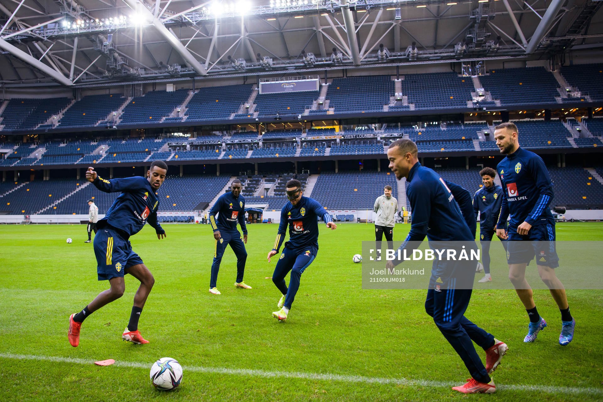 Alexander Isak, Ken Sema, Martin Olsson, Robin Quaison,
