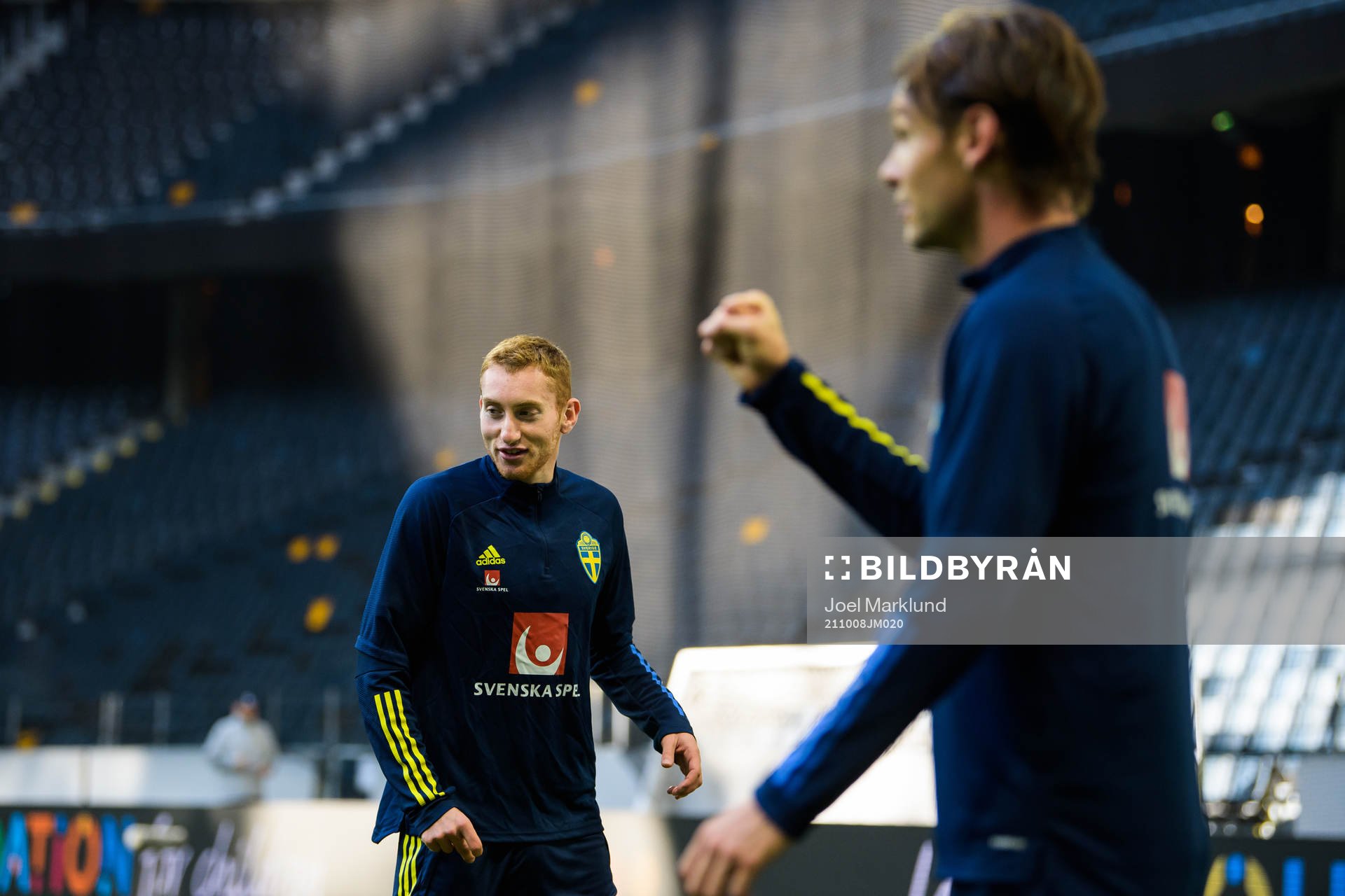 Dejan Kulusevski of the Swedish national football team