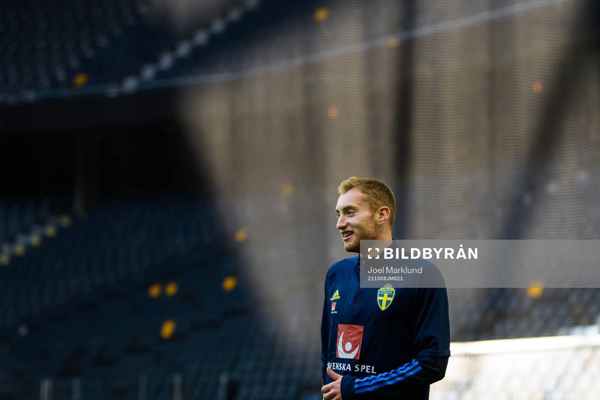 Dejan Kulusevski of the Swedish national football team