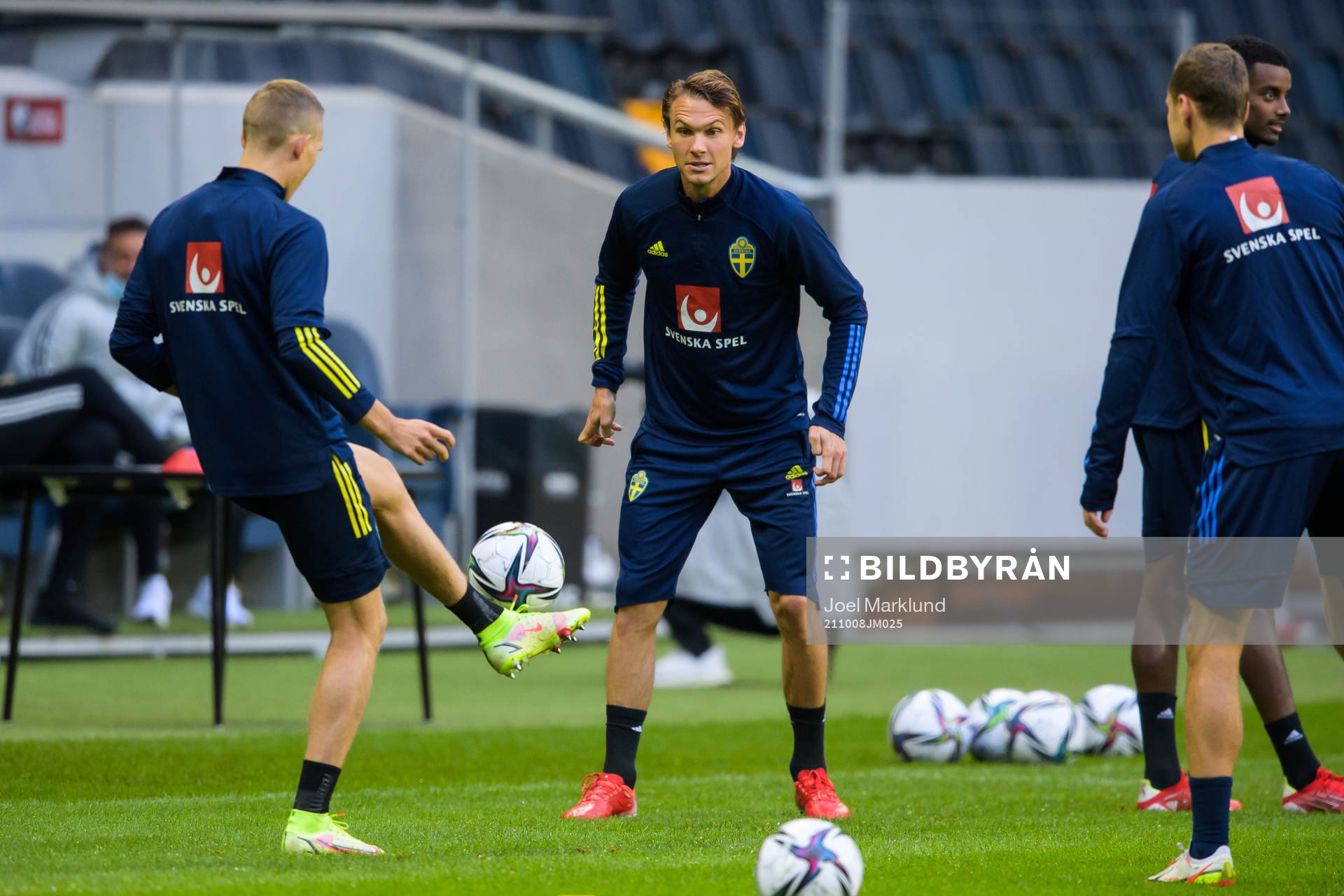 Albin Ekdal of the Swedish national football team