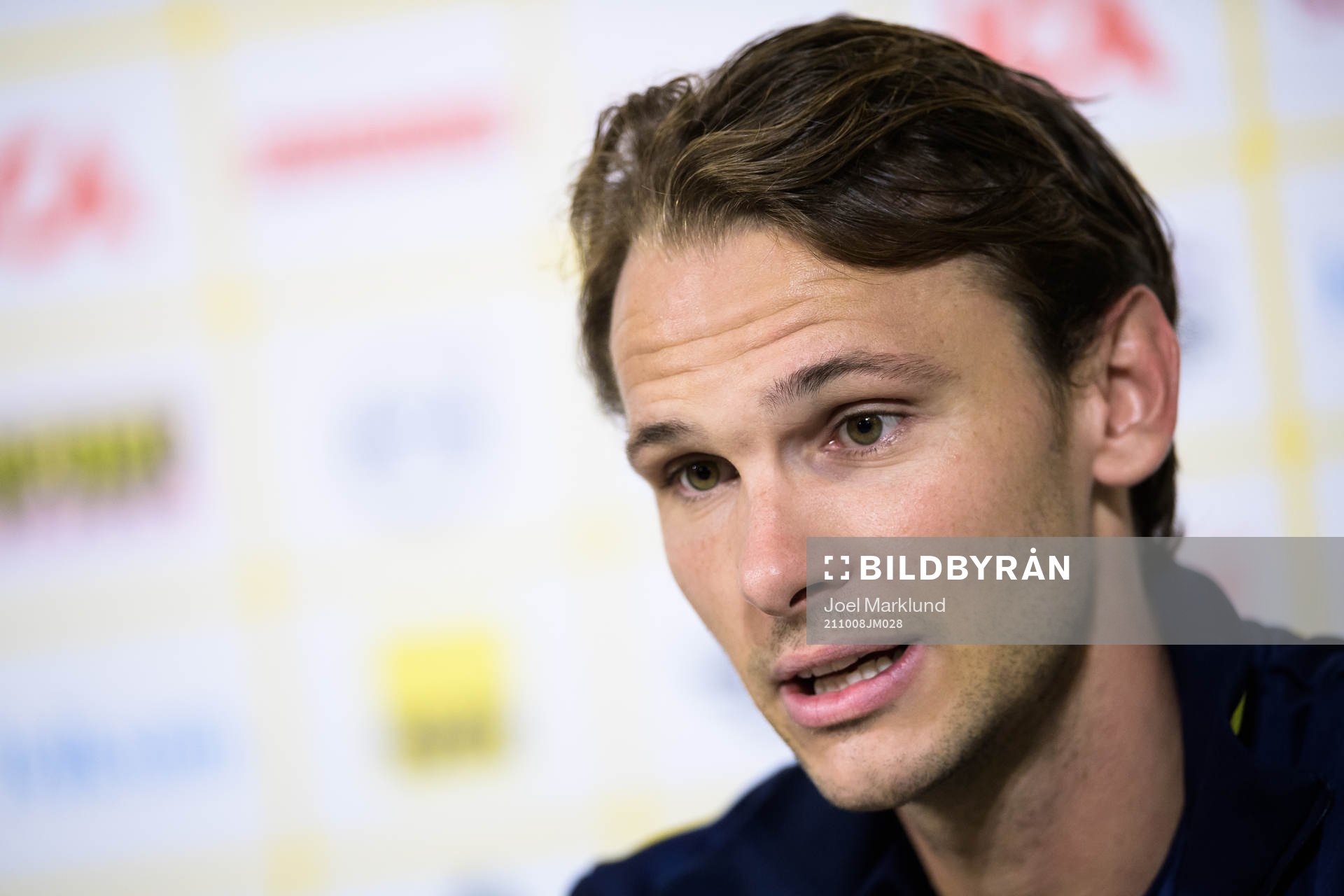 Albin Ekdal of the Swedish national football team