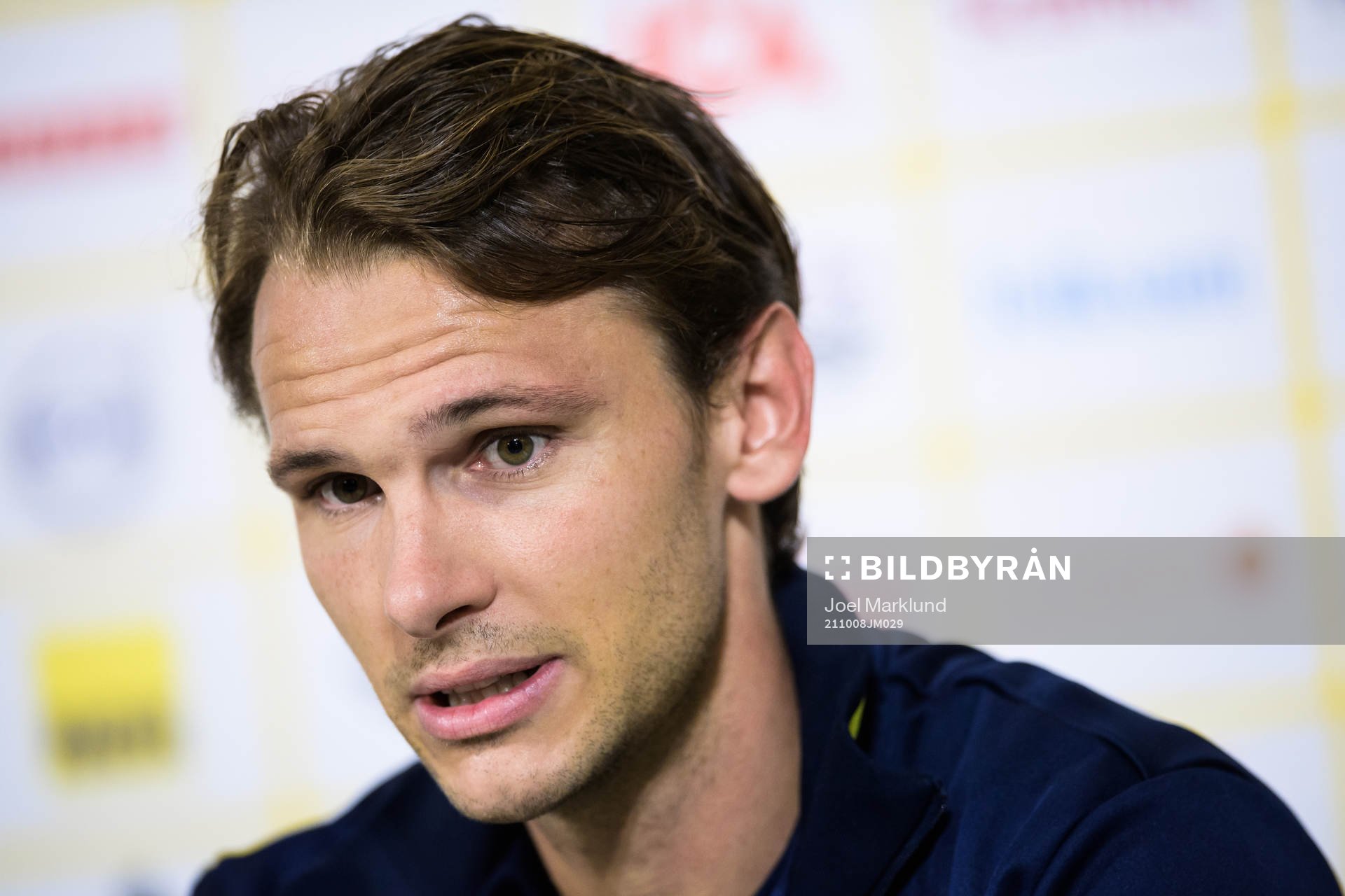 Albin Ekdal of the Swedish national football team